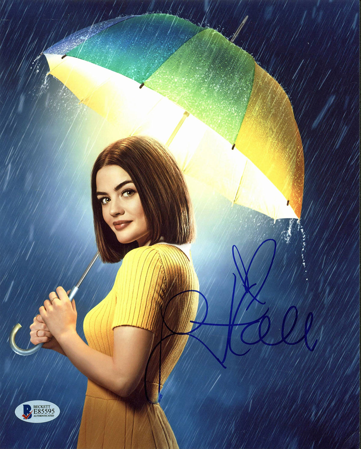 Lucy Hale Pretty Little Liars Sexy Authentic Signed 8x10 Photo BAS #E85595
