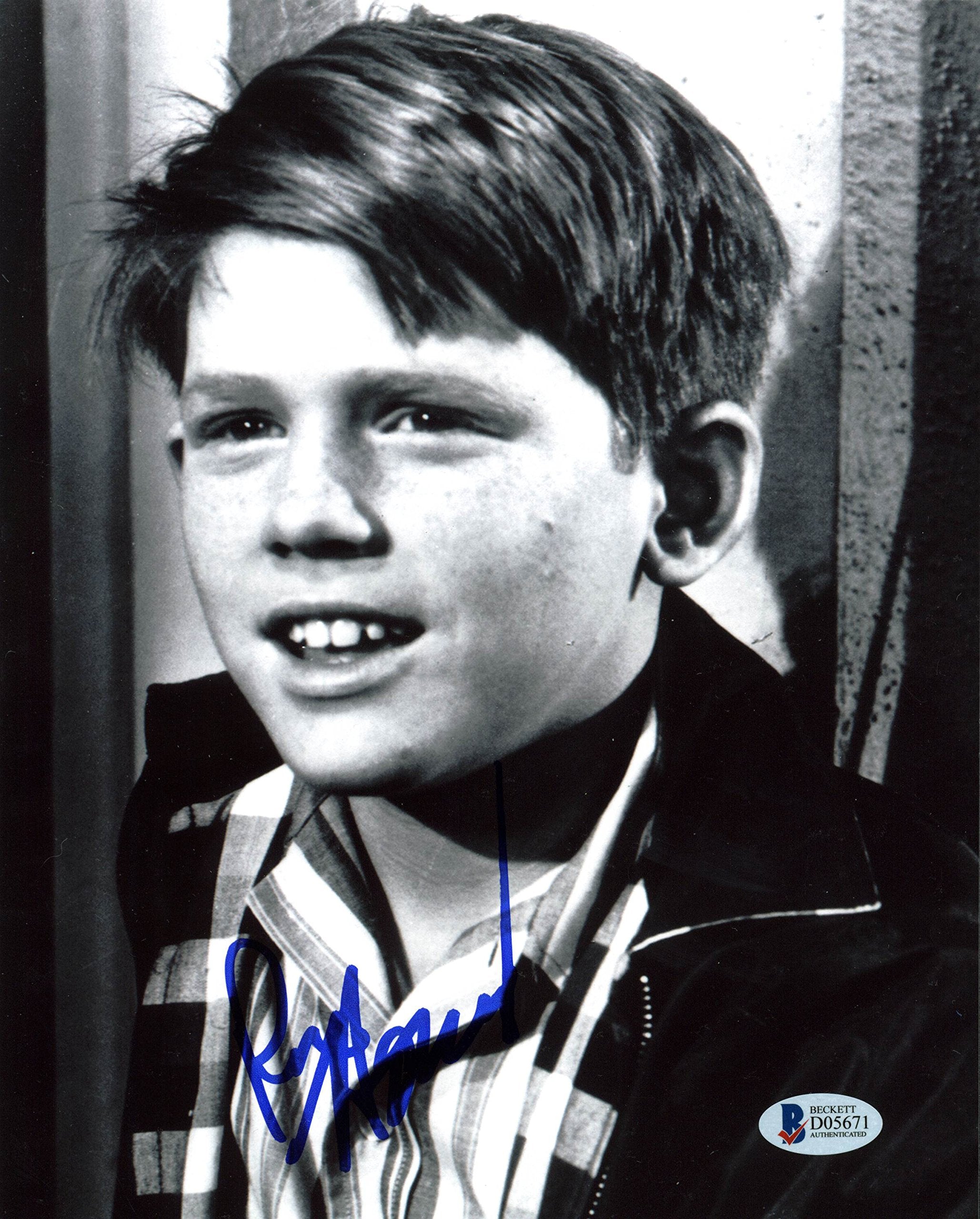 Ron Howard The Andy Griffith Show Authentic Signed 8x10 Photo BAS #D05671