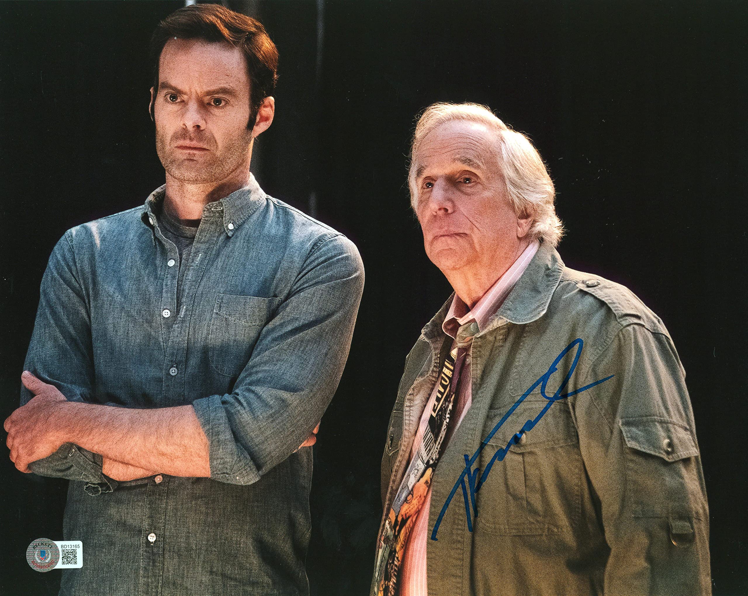 Henry Winkler Barry Authentic Signed 11x14 Horizontal Photo Autographed BAS