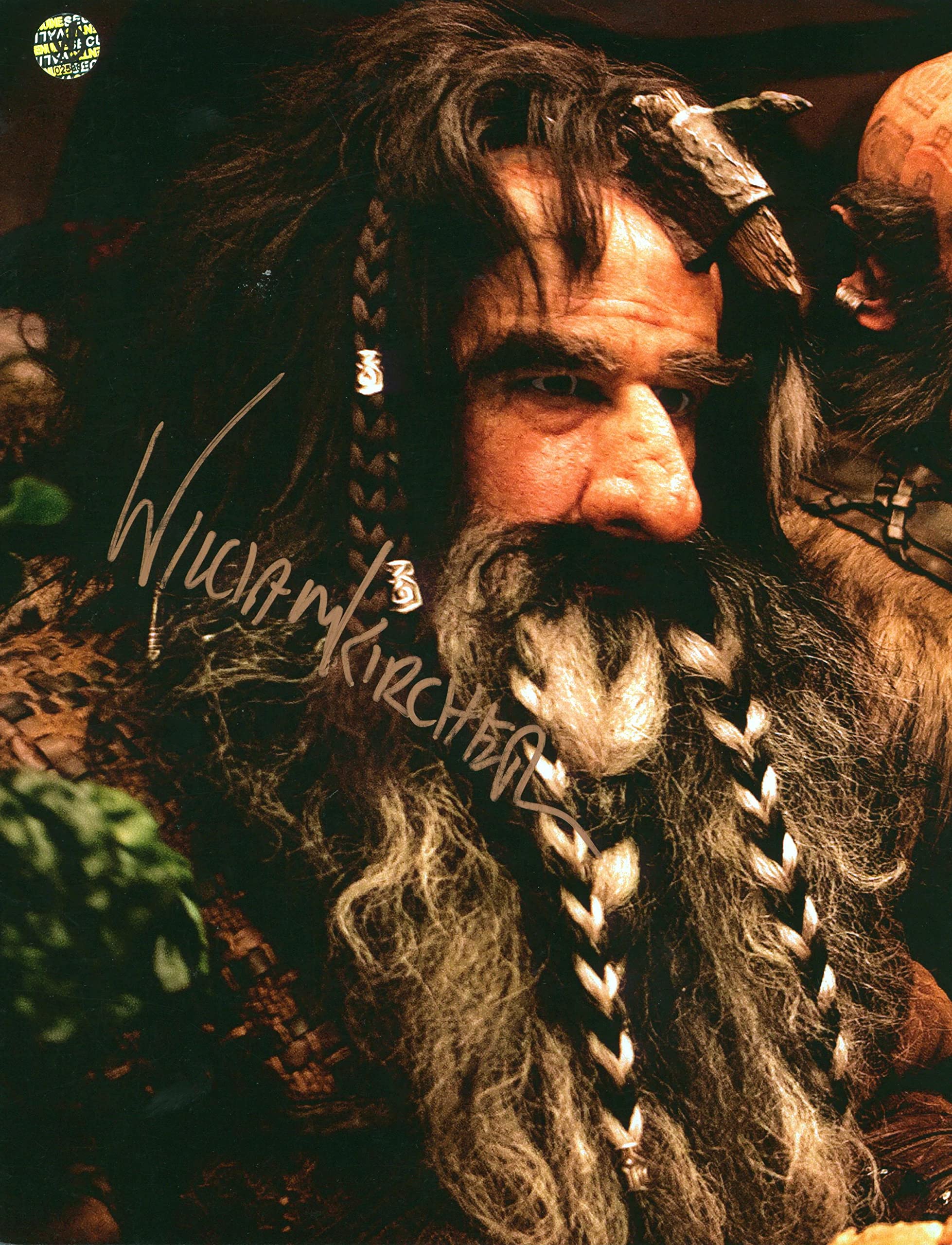 William Kircher The Hobbit Authentic Signed 8x10 Photo Wizard World 2