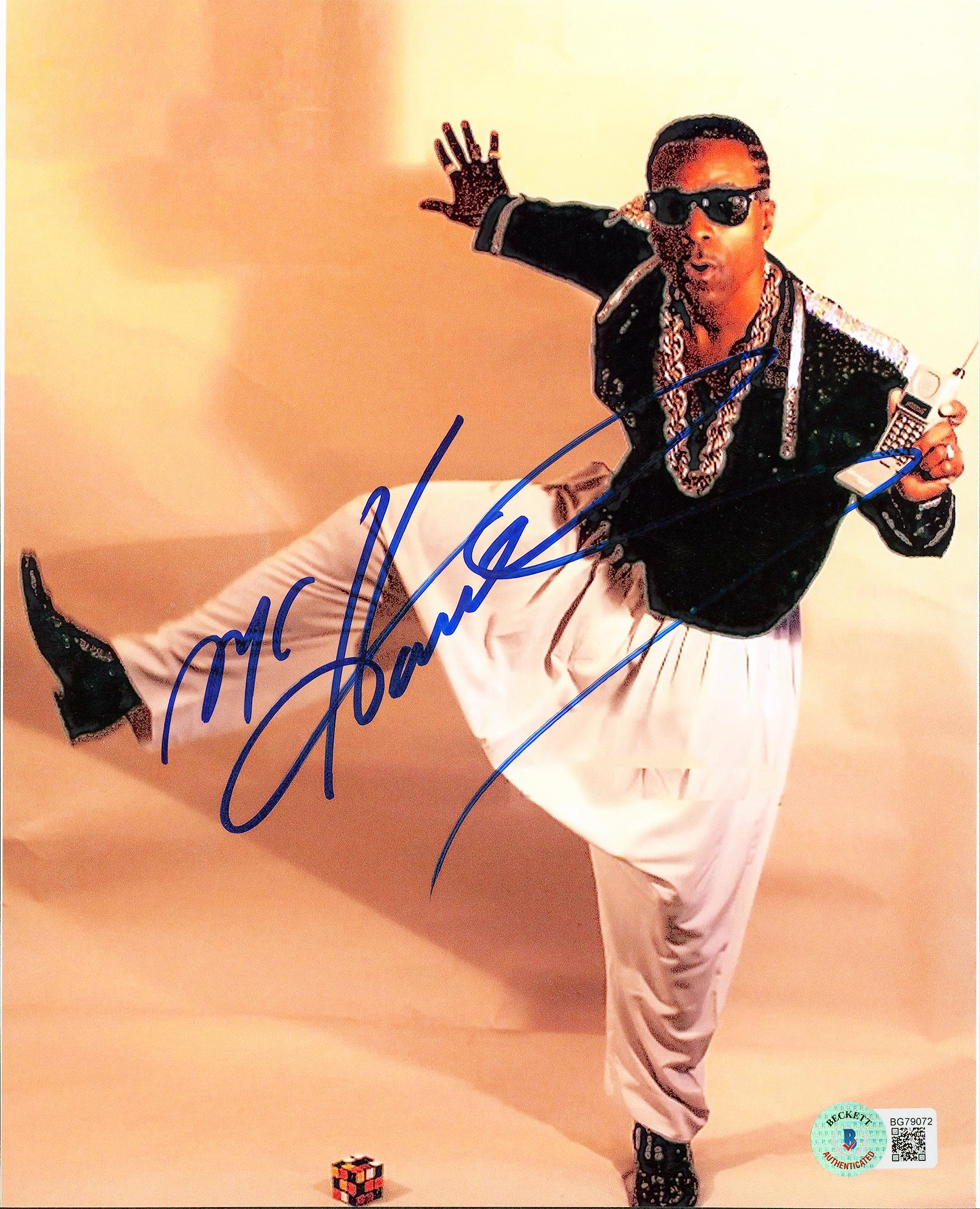 MC Hammer Authentic Signed 8x10 Photo Autographed BAS #BG79072