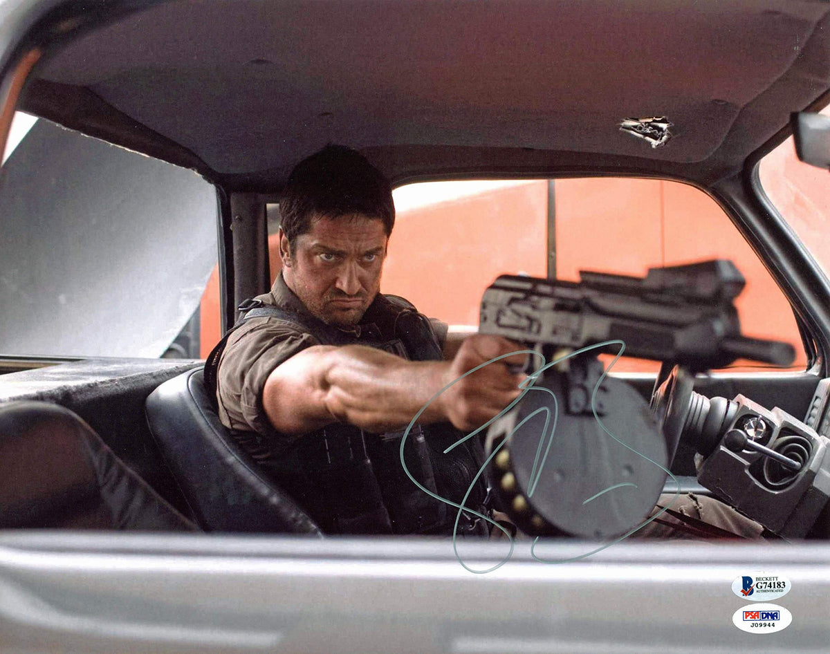 Gerard Butler Gamer Authentic Signed 11x14 Photo Autographed BAS #G74183