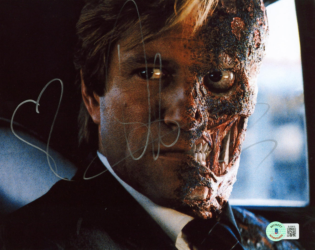 Aaron Eckhart Batman The Dark Knight Authentic Signed 8x10 Photo BAS #BJ32615