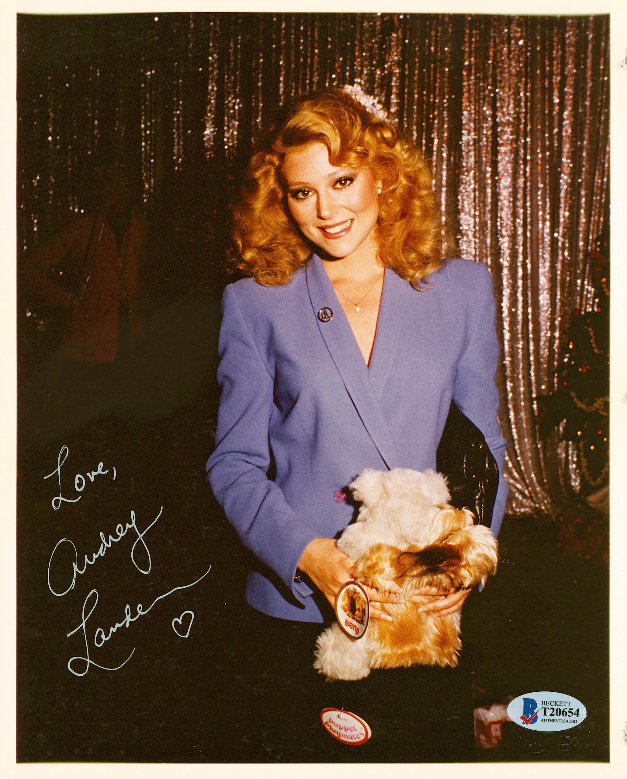 Audrey Landers Dallas "Love" Authentic Signed 8x10 Photo Autographed BAS #T20654