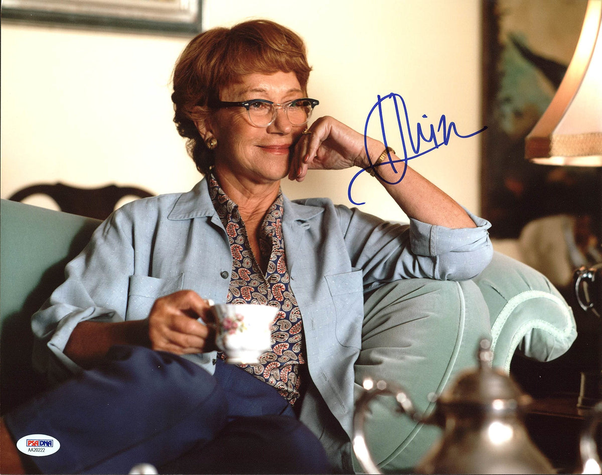 Helen Mirren Hitchcock Authentic Signed 11X14 Photo Autographed PSA/DNA #AA20222