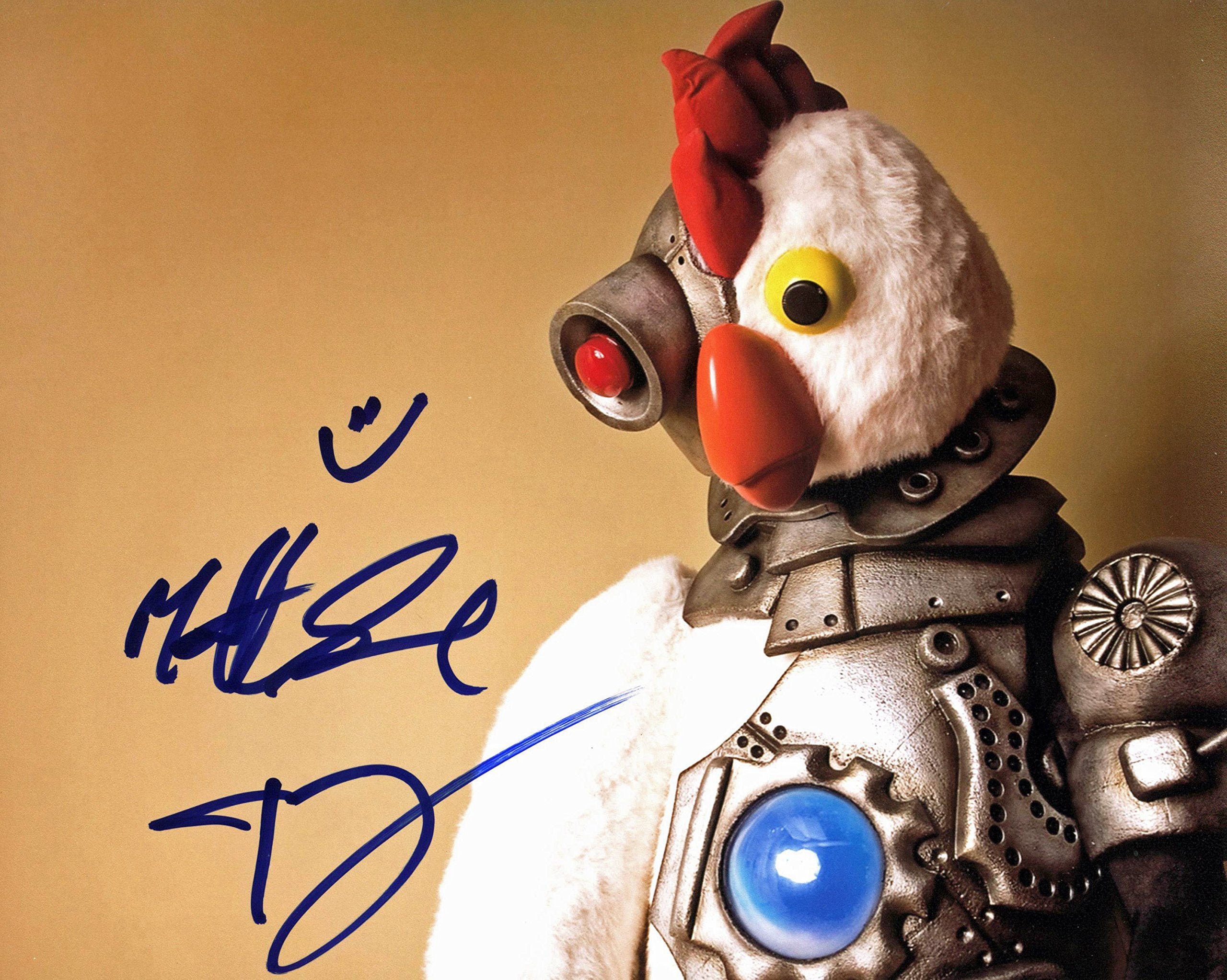 Breckin Meyer & Matthew Senreich Robot Chicken Signed 8x10 Photo BAS #D05370