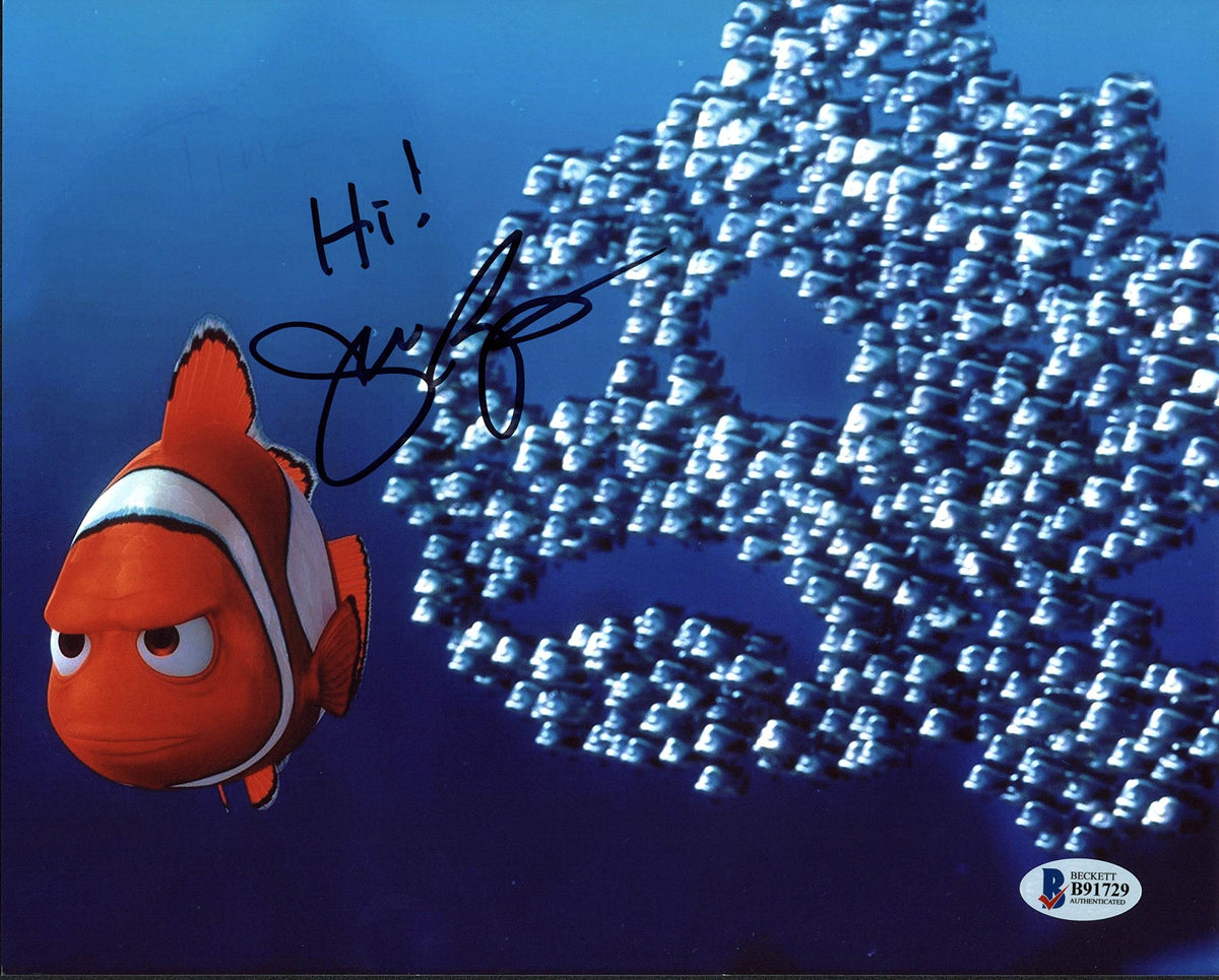John Ratzenberger Finding Nemo Authentic Signed 8X10 Photo BAS #B91729