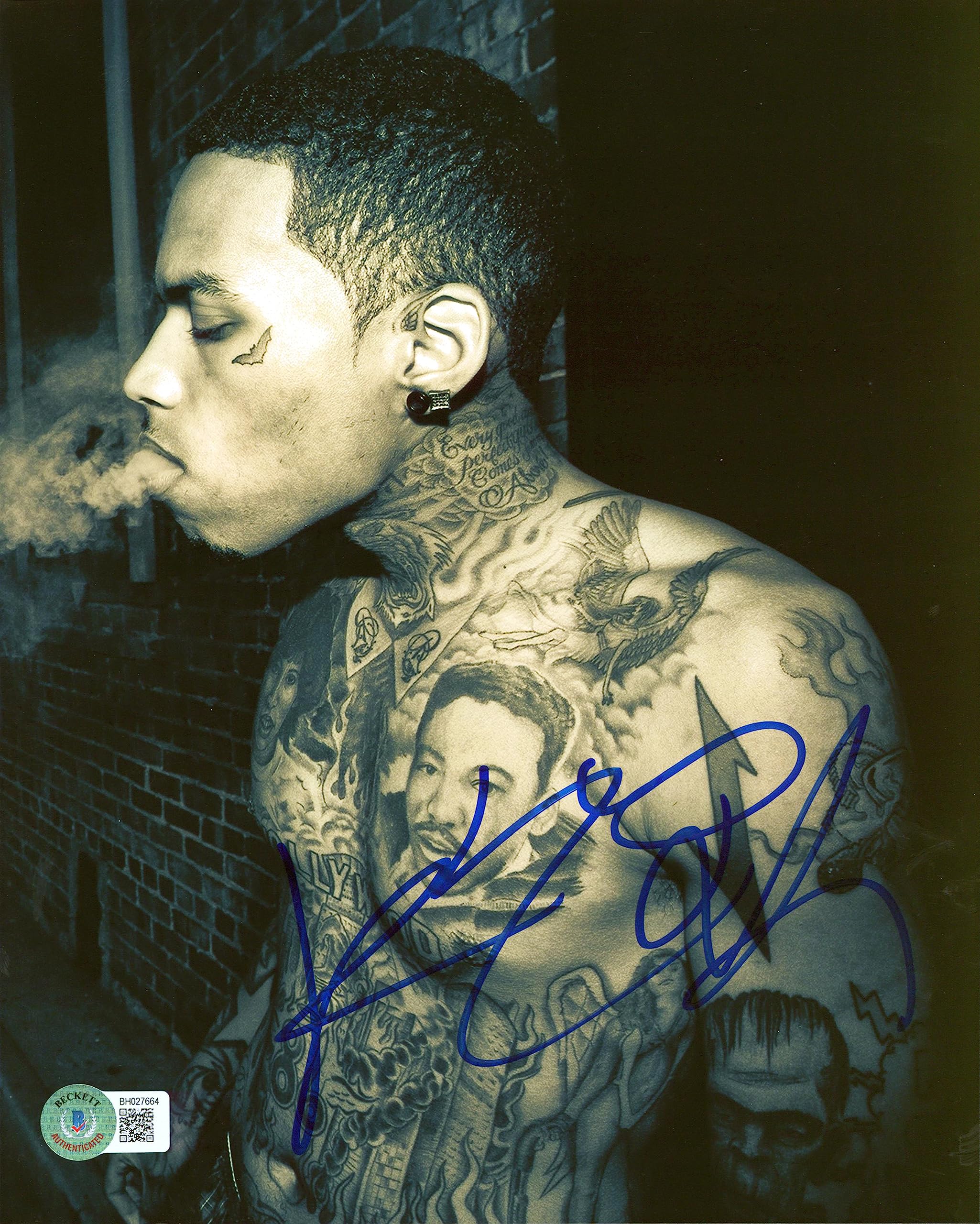 Kid Ink Rapper Authentic Signed 8x10 Photo Autographed BAS #BH027664