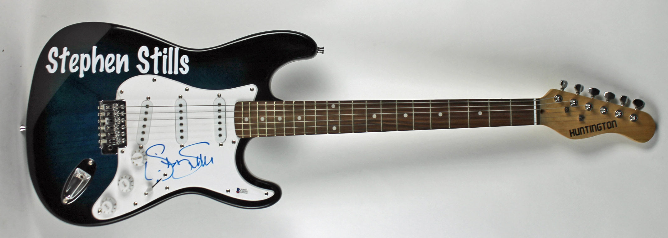 Stephen Stills Authentic Signed Electric Guitar Autographed BAS #C10267