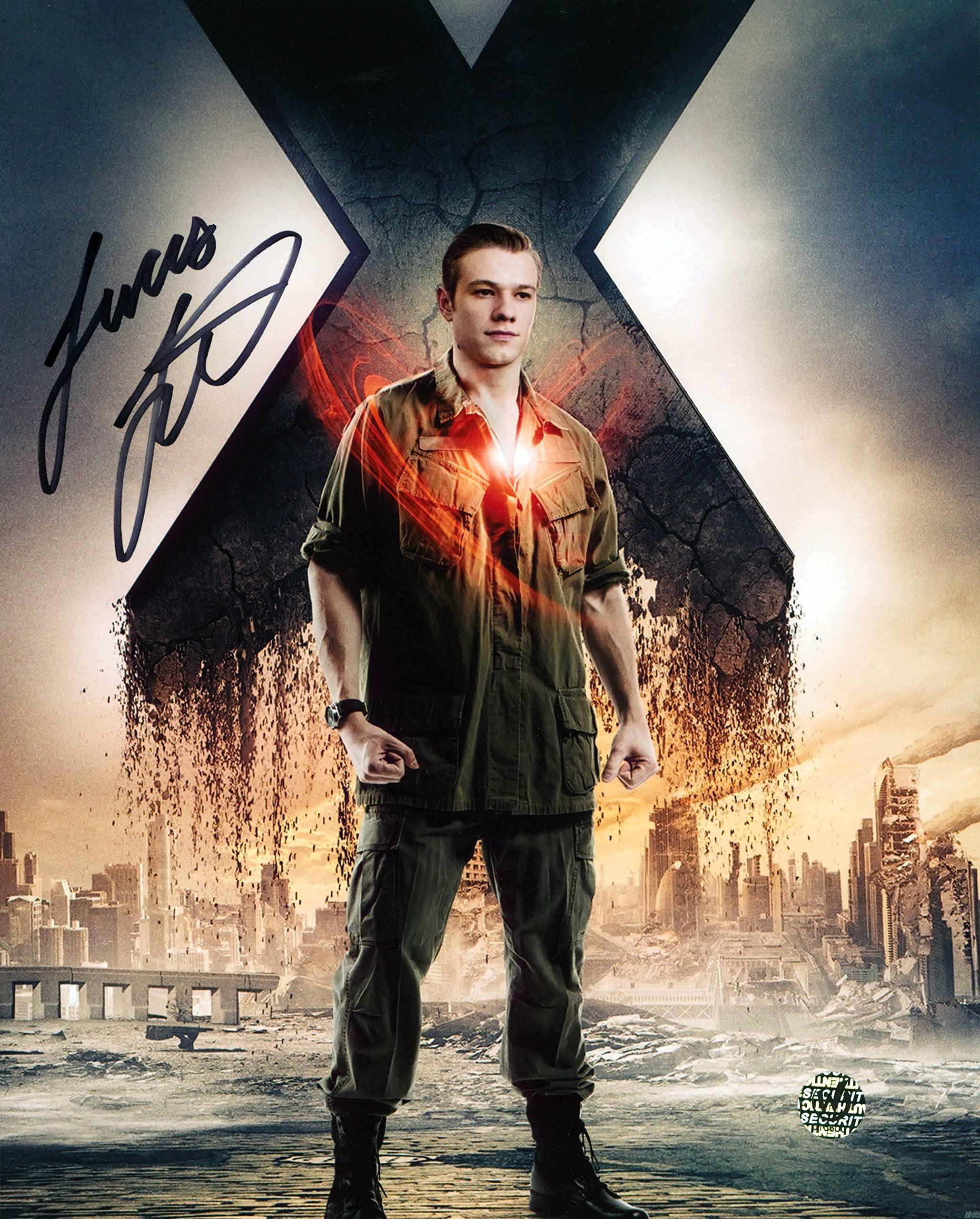 Lucas Till X-Men Days of Future Past Authentic Signed 8x10 Photo Wizard World