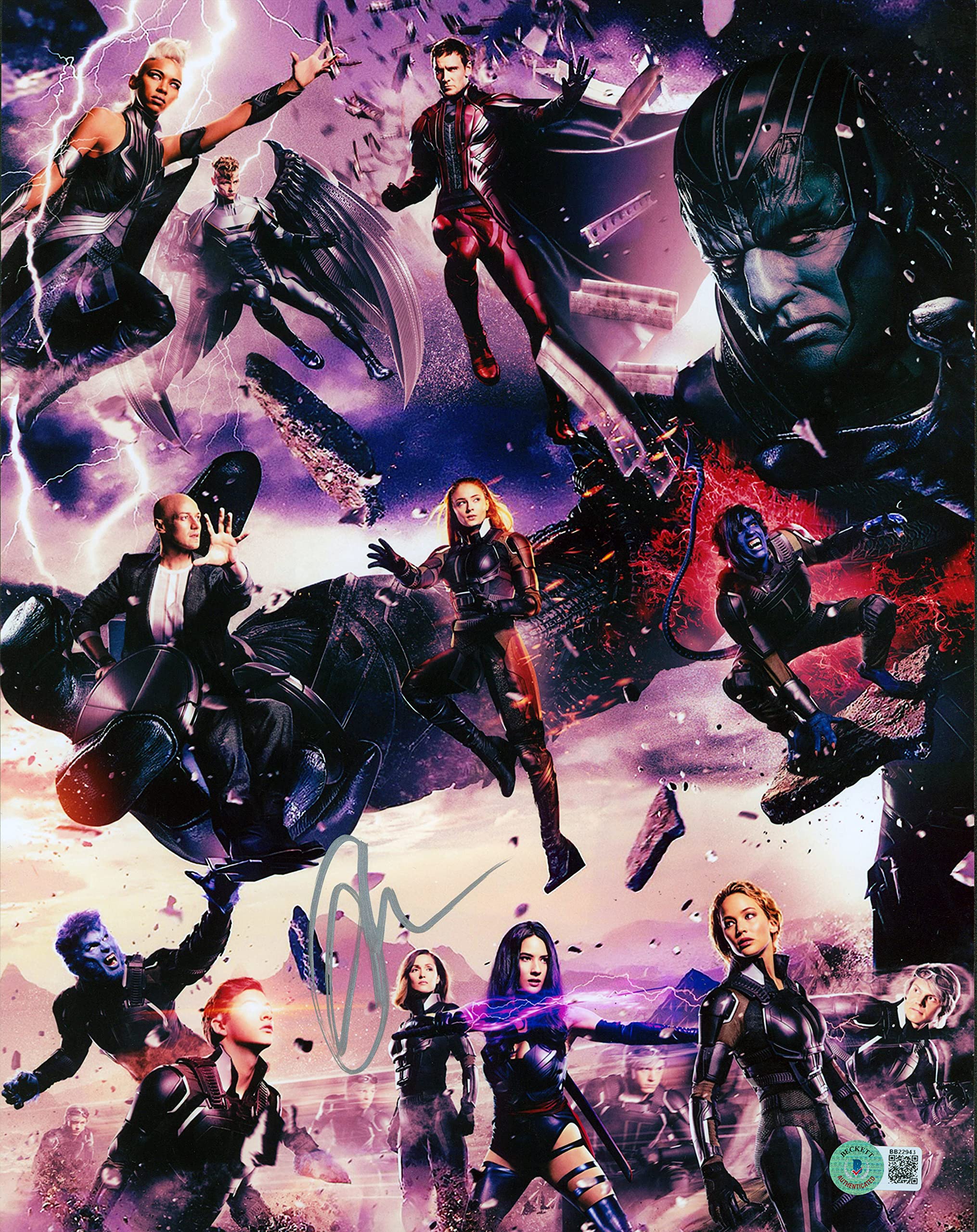 Olivia Munn X-Men Apocalypse Authentic Signed 11x14 Photo BAS #BB22943