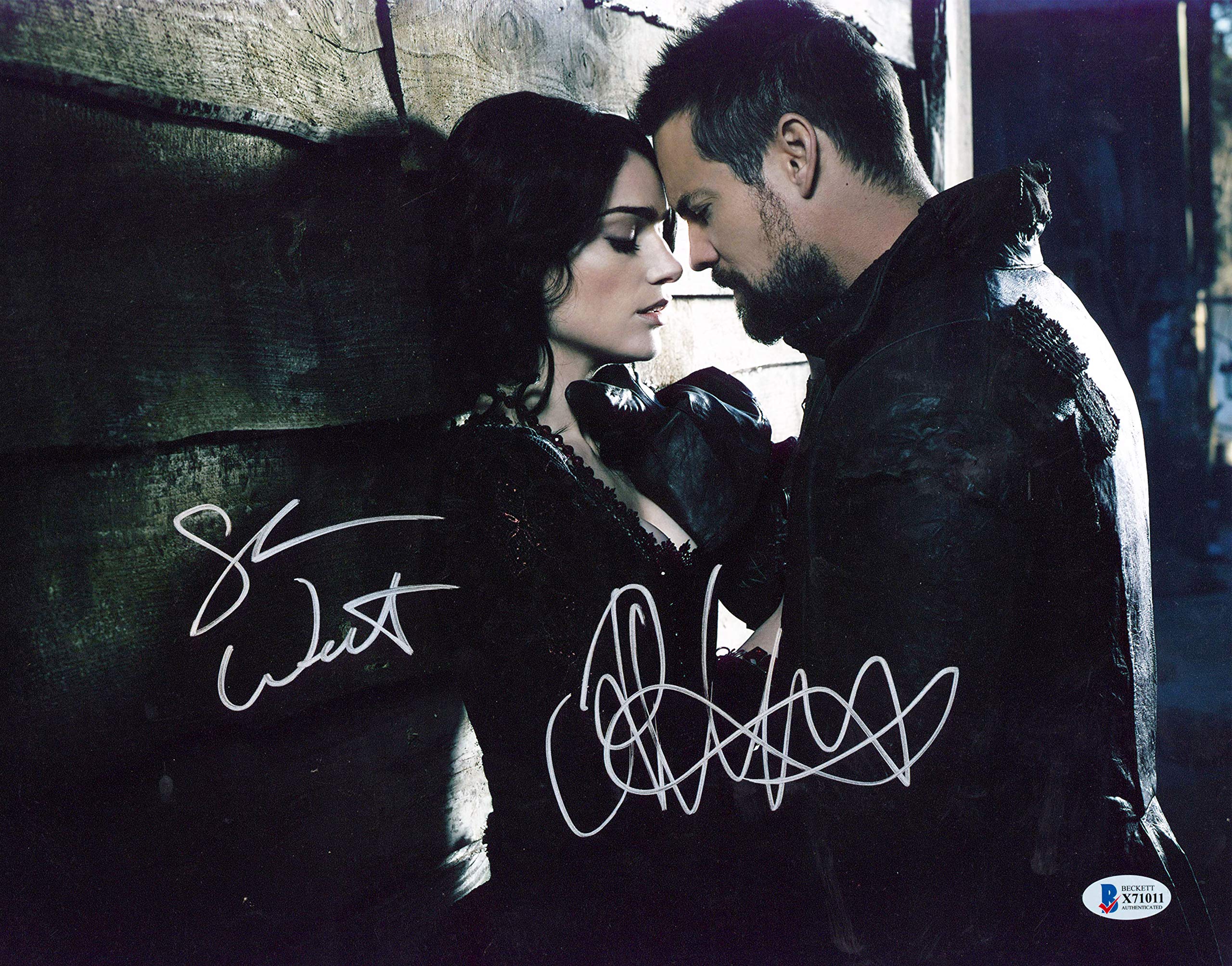 Shane West & Janet Montgomery Salem Authentic Signed 11x14 Photo BAS #X71011