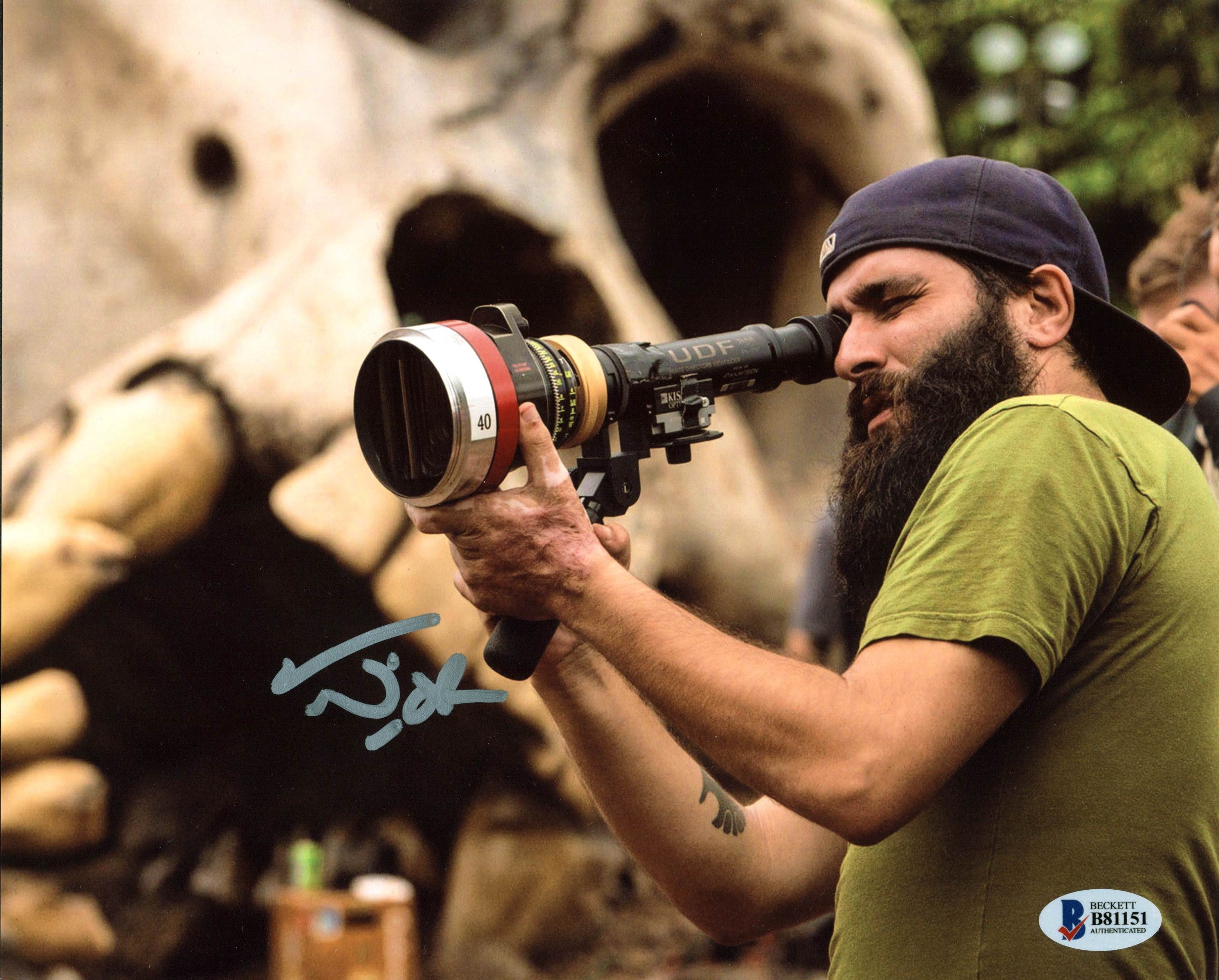 Jordan Vogt-Roberts Kong Skull Island Director Signed 8X10 Photo BAS #B81151