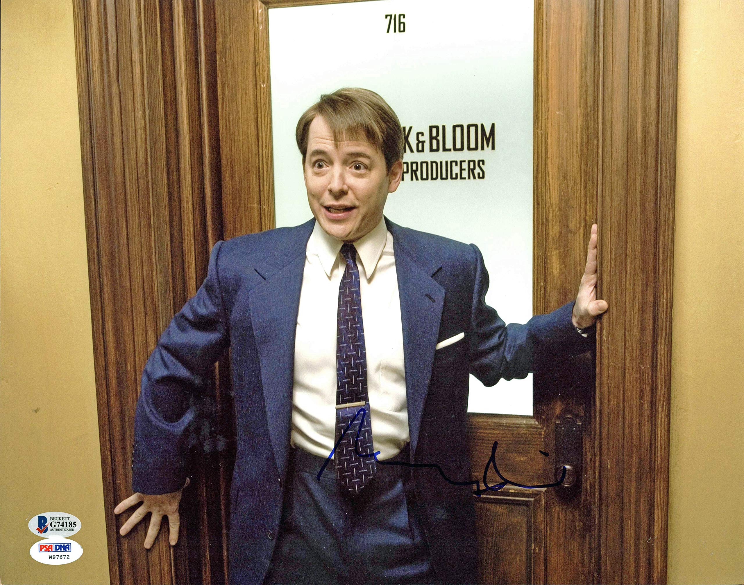 Matthew Broderick The Producers Authentic Signed 11x14 Photo BAS #G74185