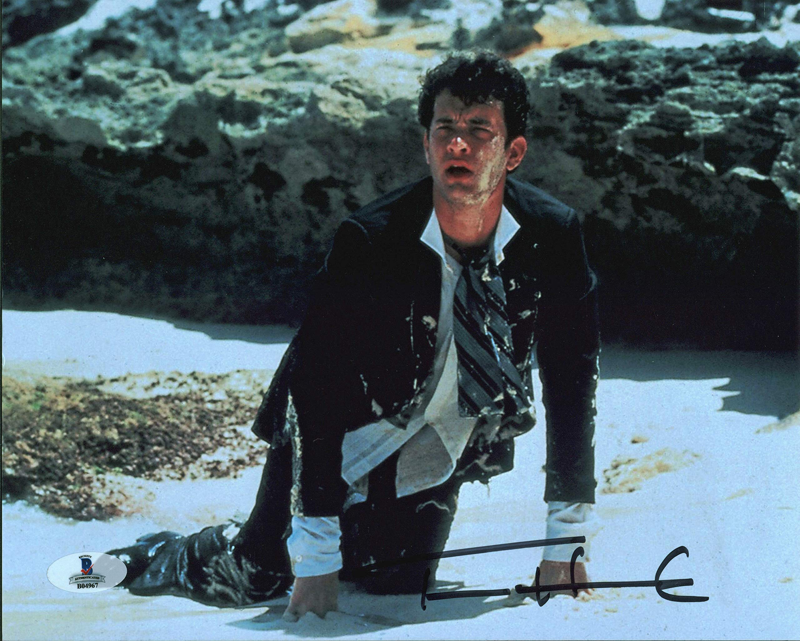 Tom Hanks Cast Away Authentic Signed 8x10 Photo Autographed BAS #B04967