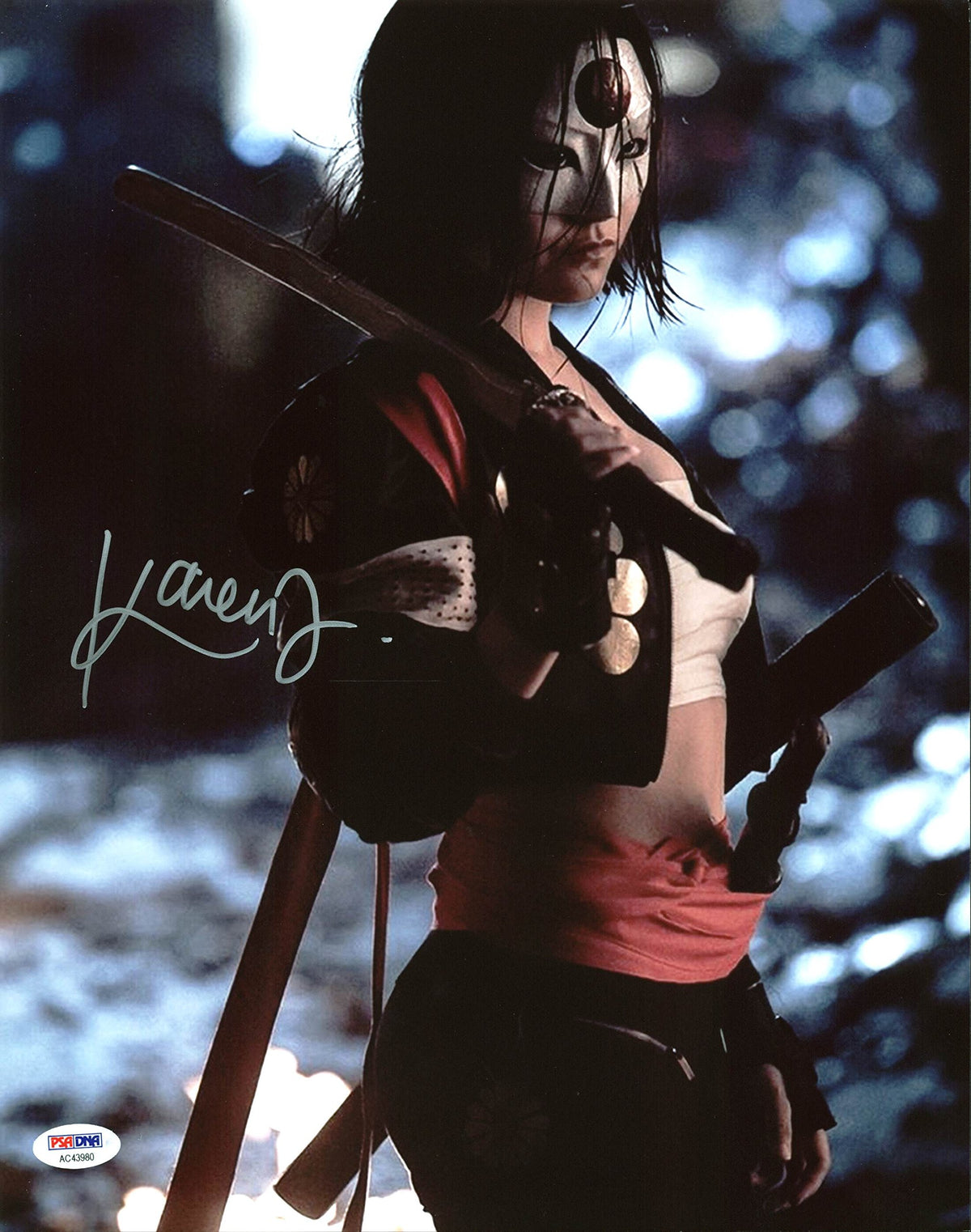 Karen Fukuhara Suicide Squad Authentic Signed 11X14 Photo Autographed PSA/DNA 2