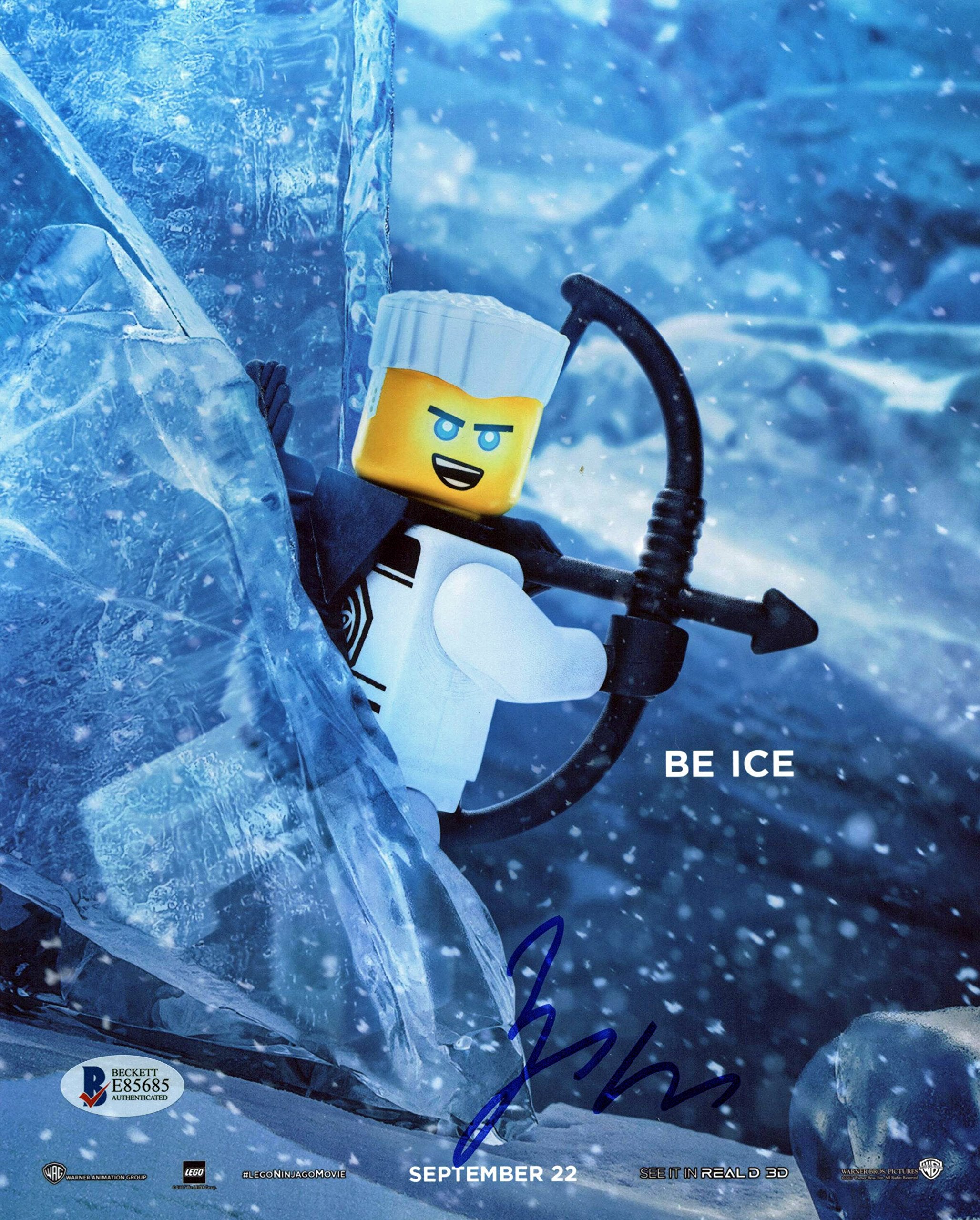 Zach Woods The Lego Ninjago Movie Authentic Signed 8x10 Photo BAS #E85685