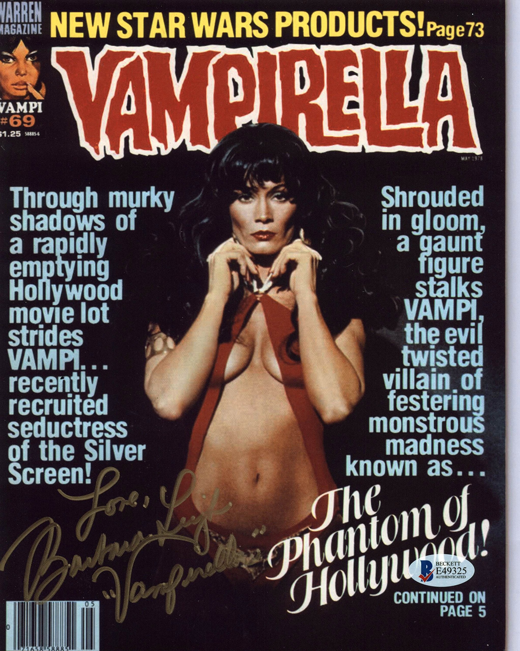 Barbara Leigh "Vampirella" Authentic Signed 8x10 Photo Autographed BAS #E49325