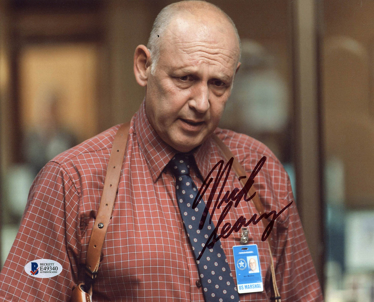 Nick Searcy Justified Authentic Signed 8x10 Photo Autographed BAS #E49340