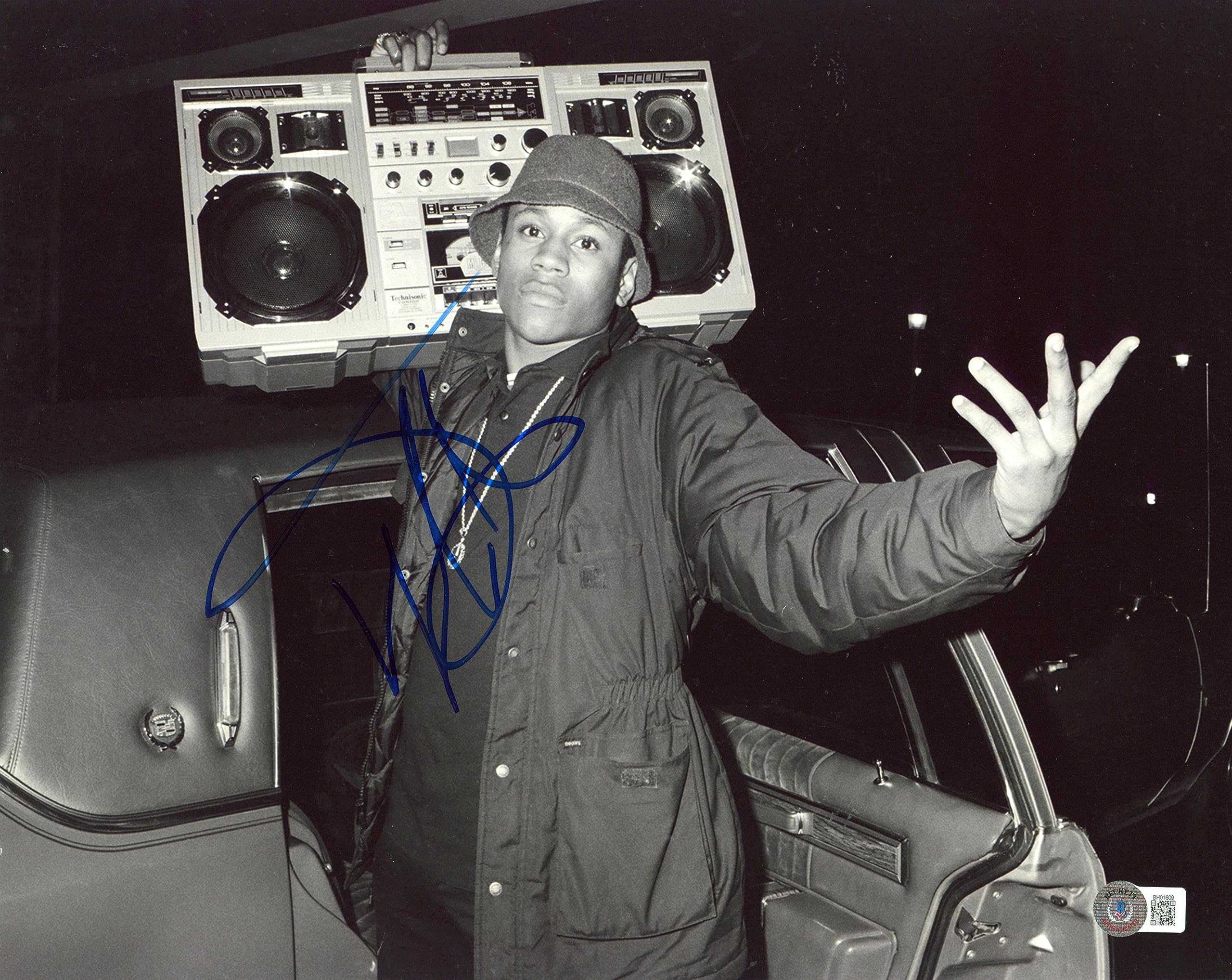 L.L. Cool J Rapper Authentic Signed 11x14 Photo Autographed BAS #BH01609