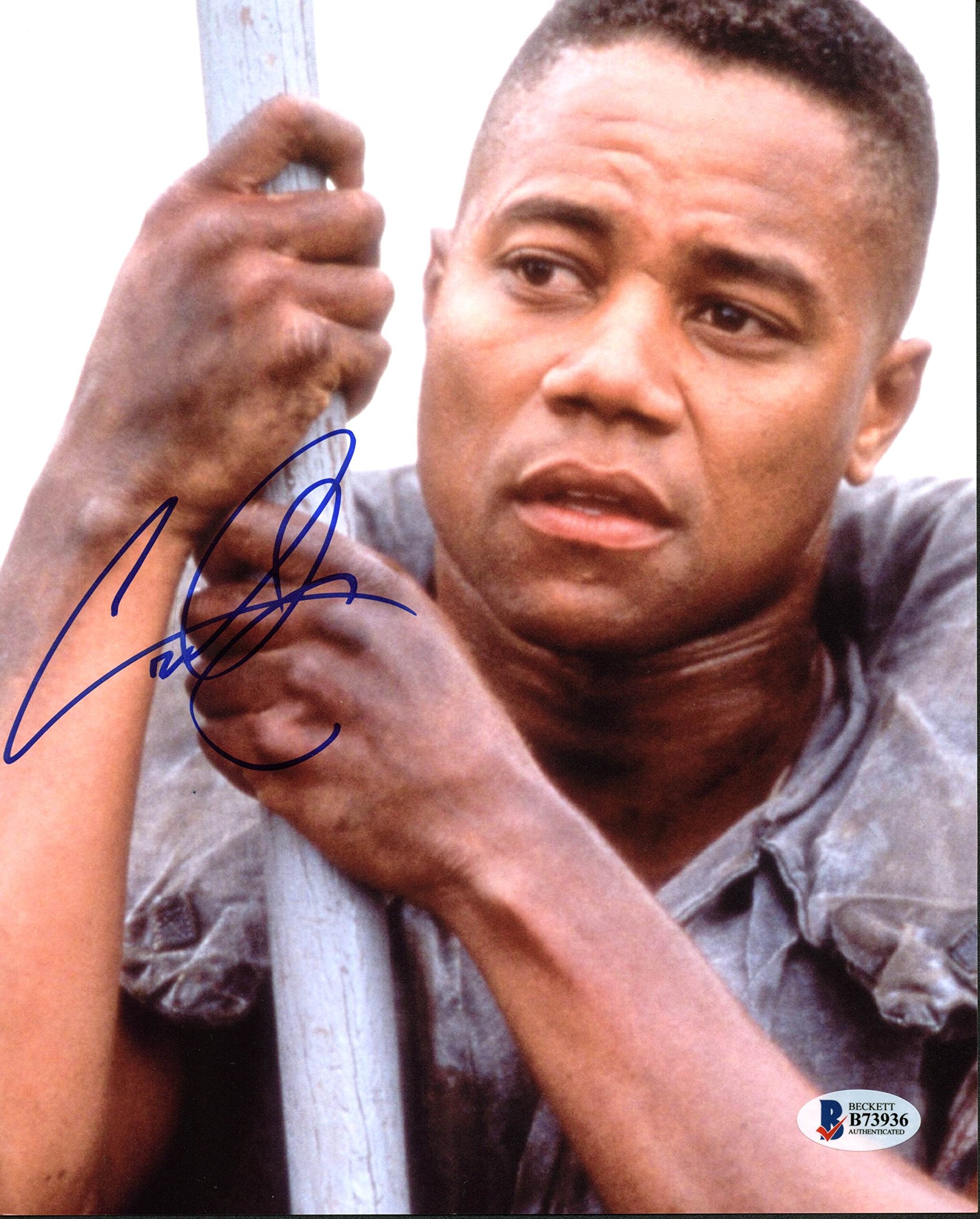 Cuba Gooding Jr. Pearl Harbor Authentic Signed 8X10 Photo BAS #B73936