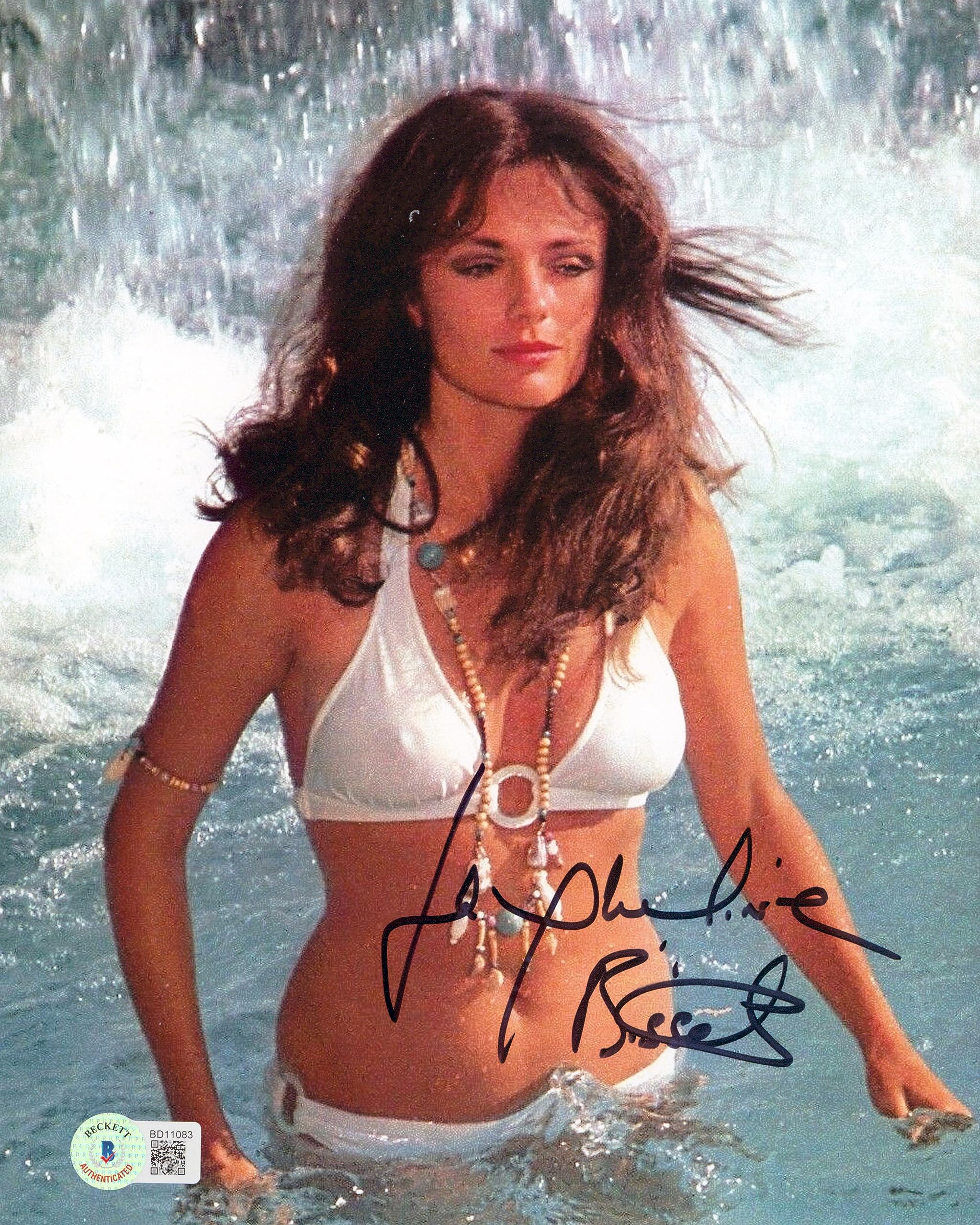 Jacqueline Bisset The Deep Authentic Signed 8x10 Sexy Photo BAS #BD11083