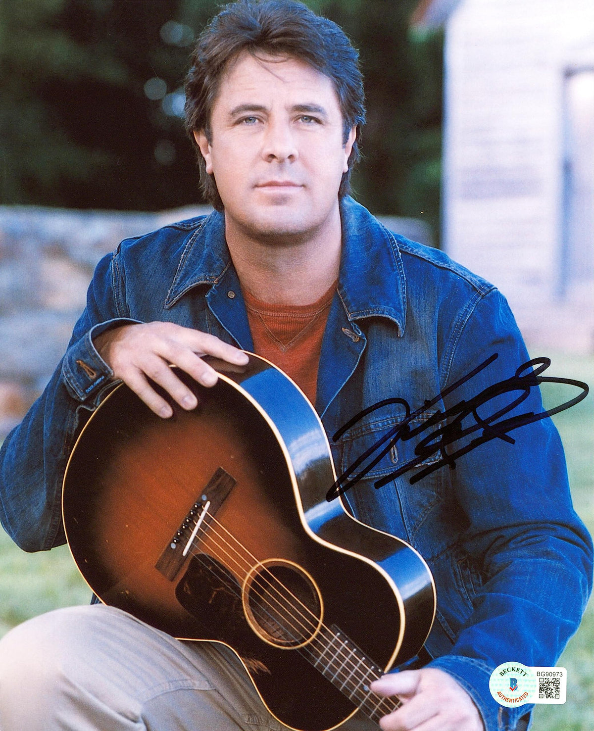 Vince Gill Country Musician Authentic Signed 8x10 Photo Autographed BAS #BG90973