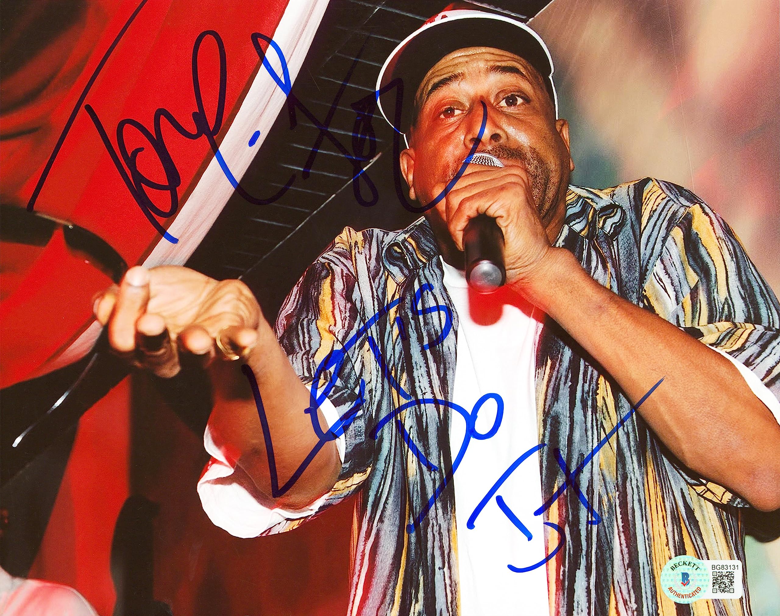 Tone Loc "Let's Do It" Authentic Signed 8x10 Photo Autographed BAS #BG83131