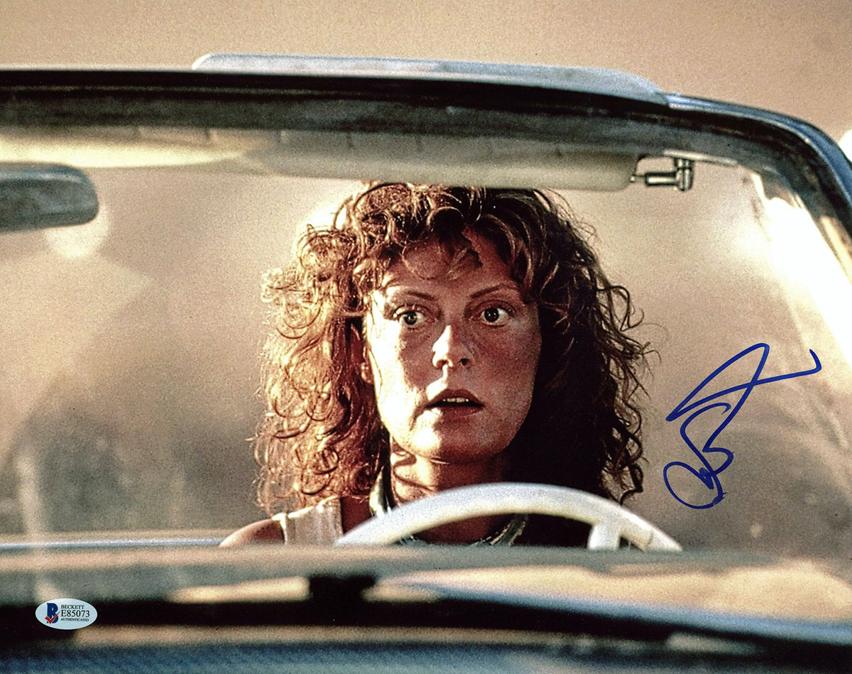 Susan Sarandon Thelma & Louise Authentic Signed 11x14 Photo BAS #E85073