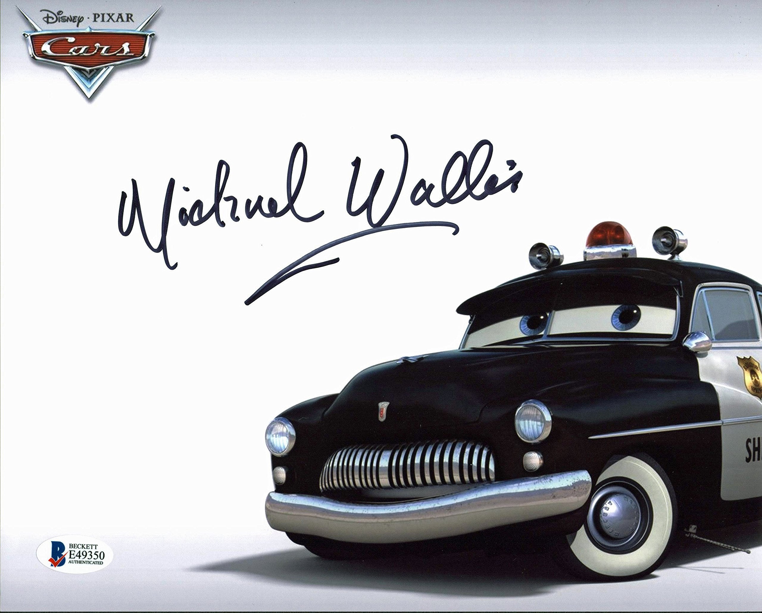 Michael Wallis Cars Sheriff Authentic Signed 8x10 Photo Autographed BAS #E49350