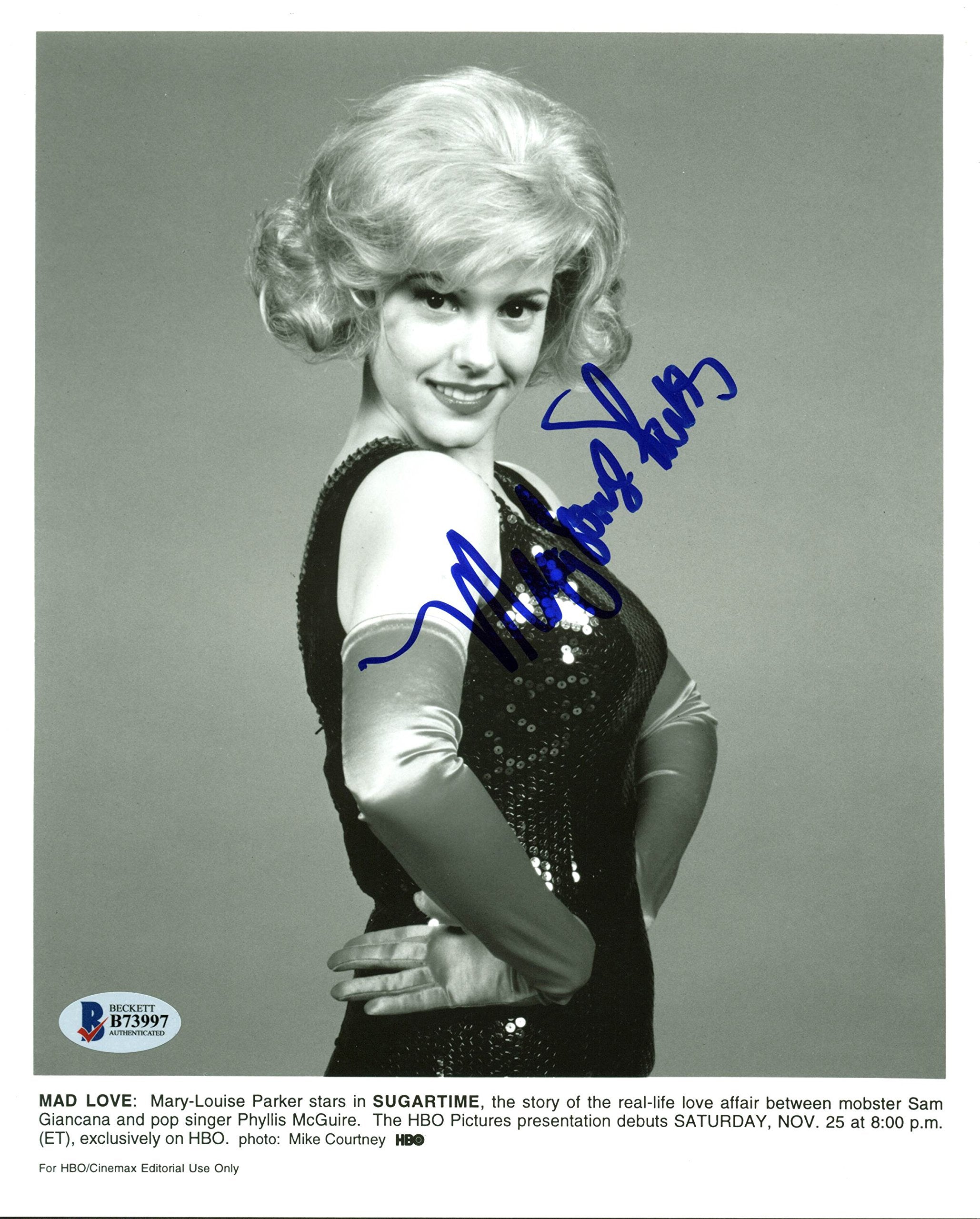 Mary-Louise Parker Sugartime Authentic Signed 8X10 Promotional Photo BAS #B73997