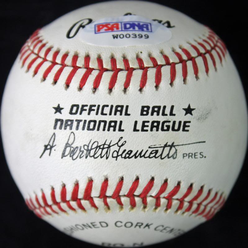 HOFers (5) Ted Williams, Whitey Ford +3 Signed Onl Baseball PSA/DNA #W00399