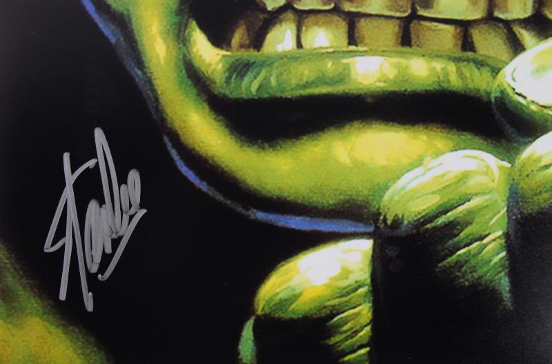 Stan Lee Authentic Signed The Hulk 16X20 Photo Marvel Comics Autograph PSA/DNA 2