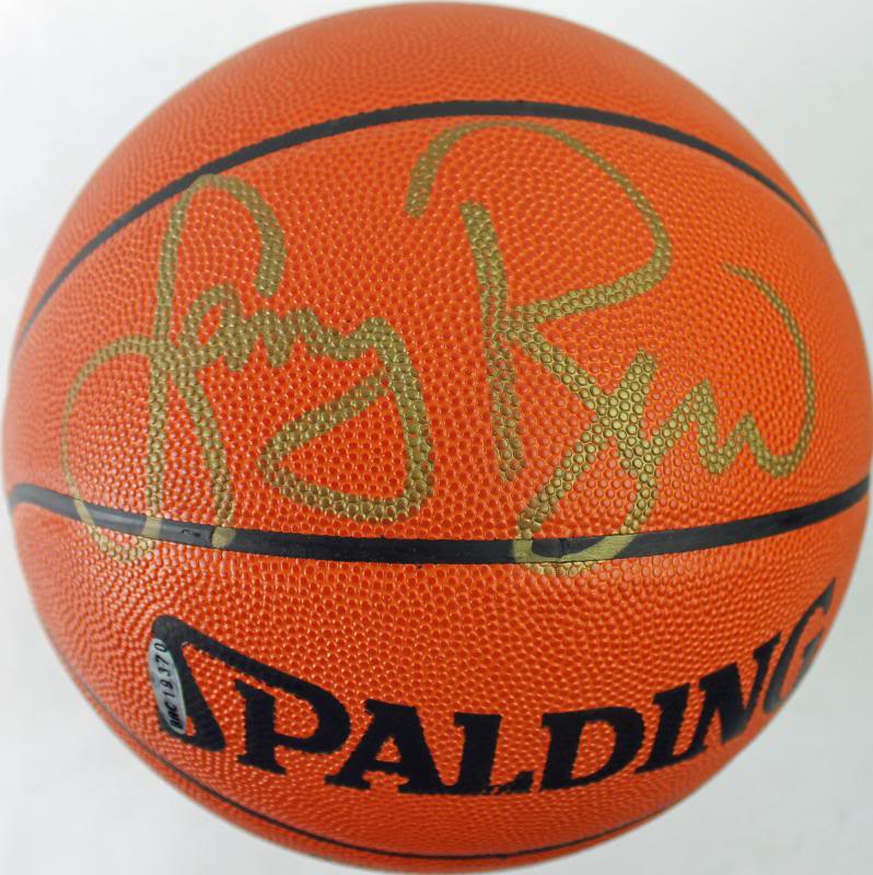 Celtics Larry Bird Authentic Signed Spalding Basketball UDA #Bac19370