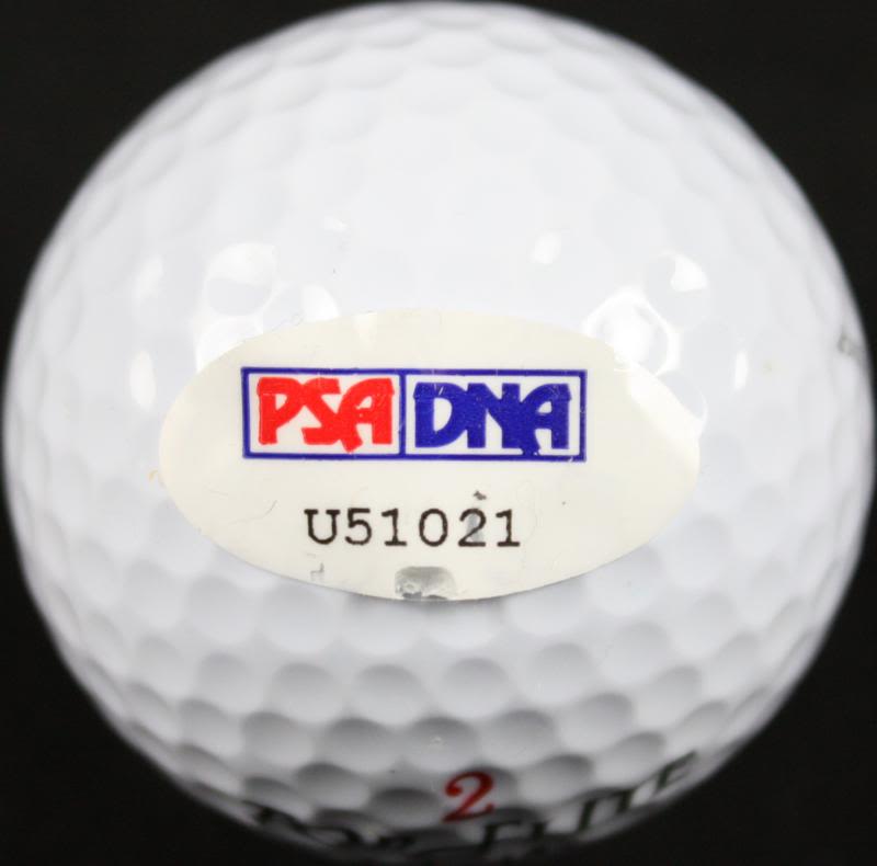 Brad Faxon Golf Authentic Signed Top Flite Golf Ball Autographed PSA/DNA #U51021