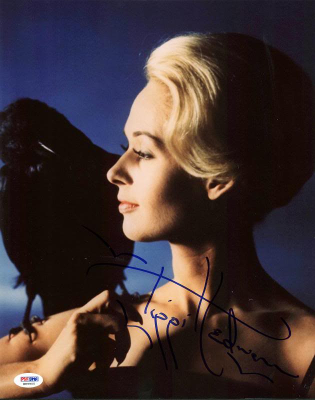 Tippi Hedren The Birds Signed Authentic 11X14 Photo Autographed PSA/DNA #M89905