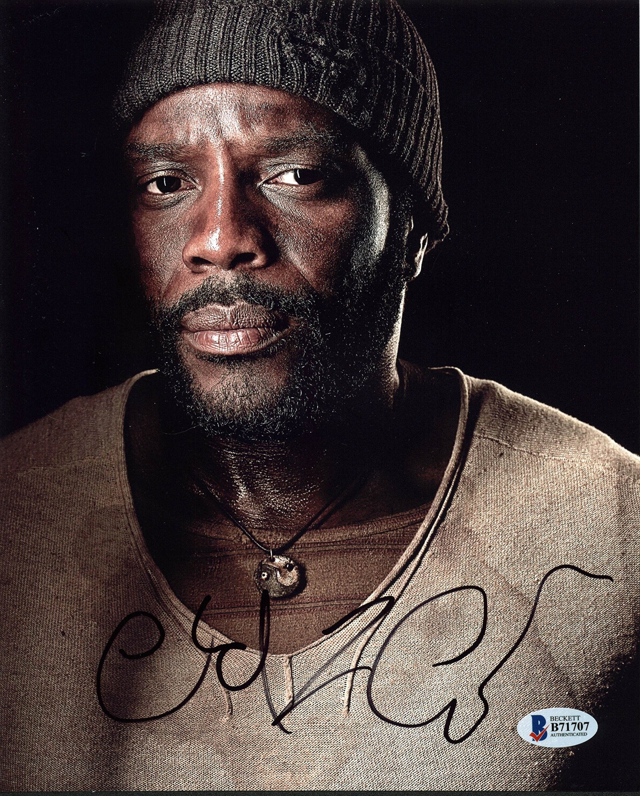 Chad Coleman The Walking Dead Authentic Signed 8X10 Photo BAS #B71707