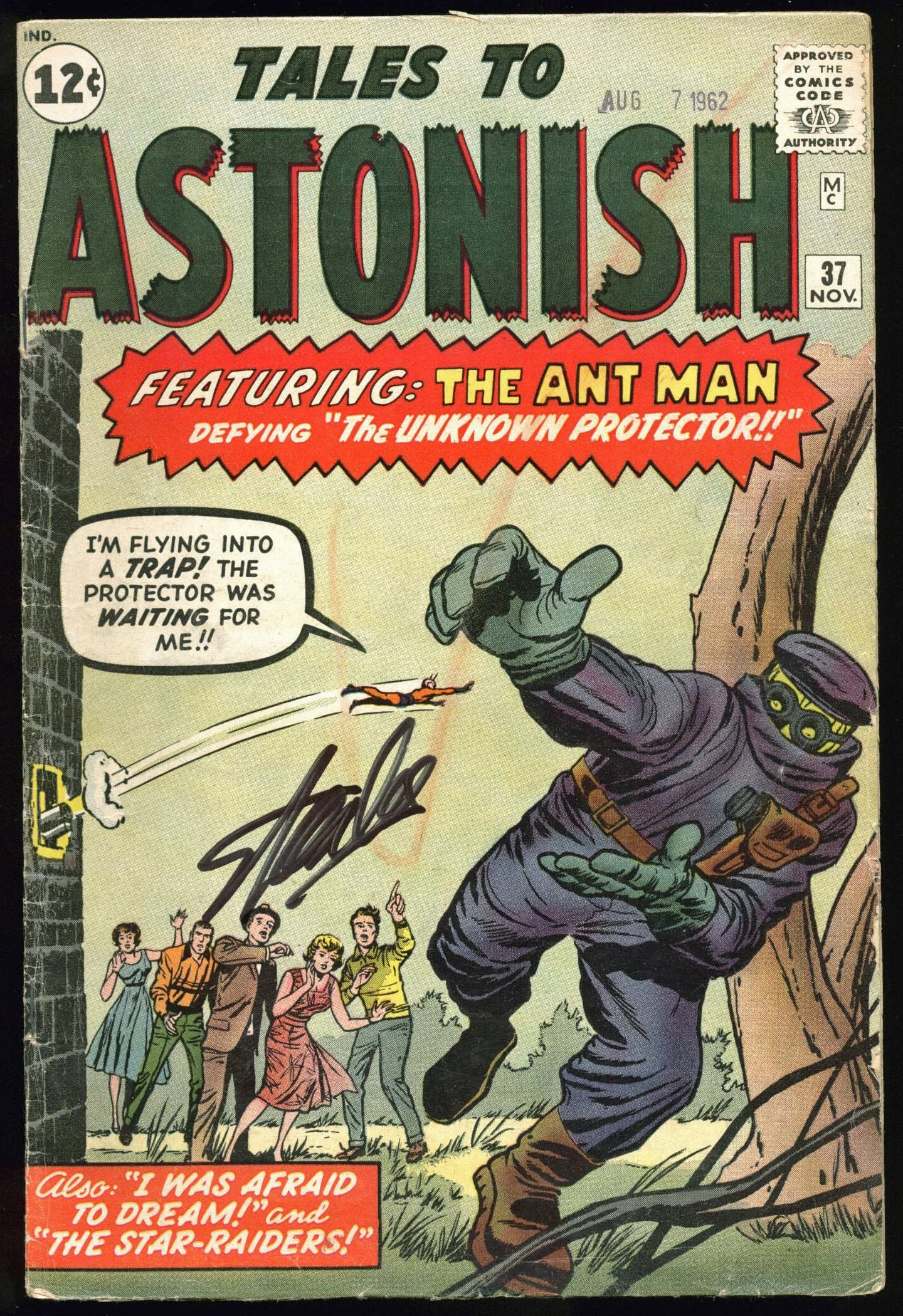 Stan Lee Authentic Signed Tales To Astonish #37 Comic Book PSA/DNA #Z05344