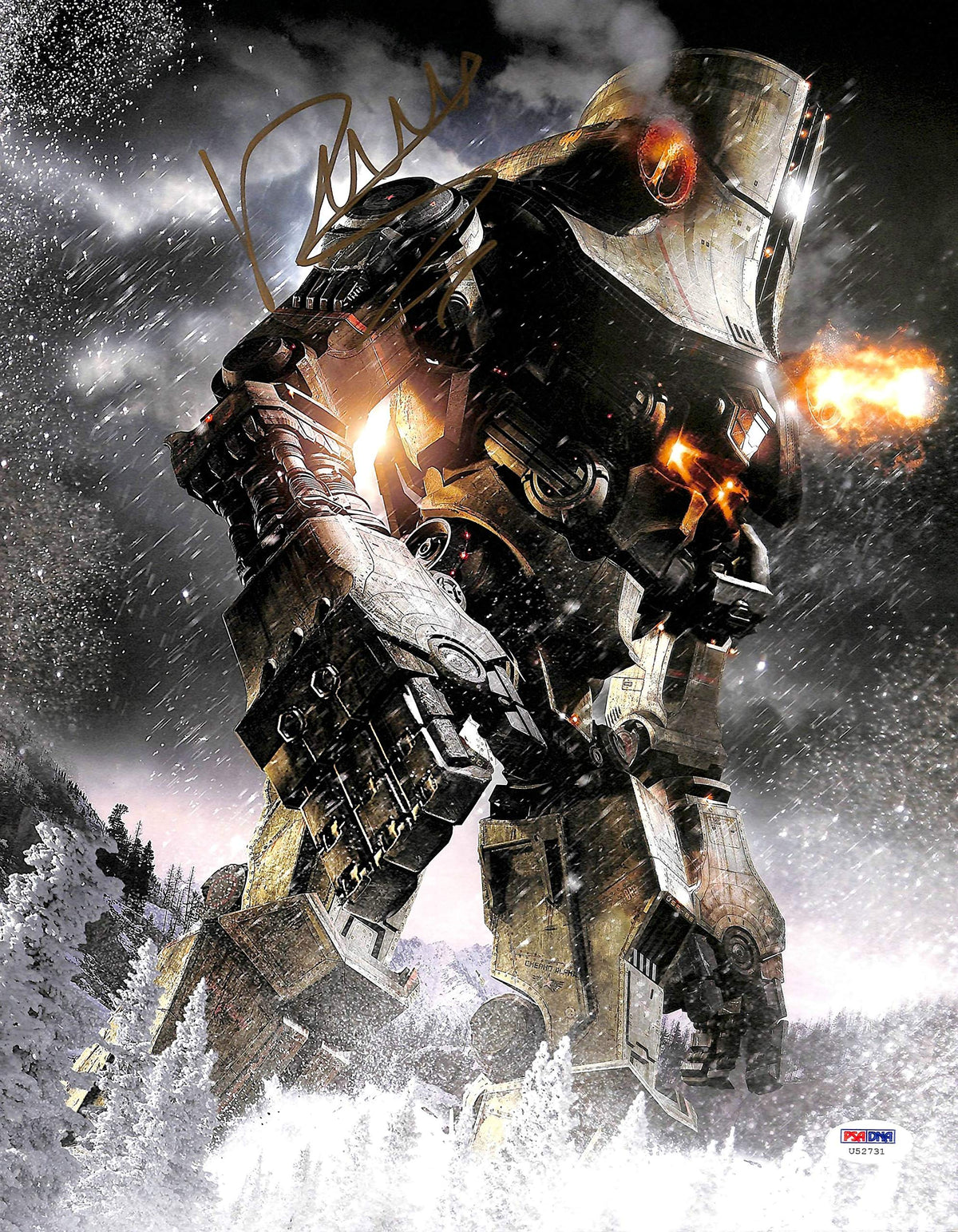 Robert Maillet Pacific Rim Authentic Signed 11x14 Photo PSA/DNA #U52731