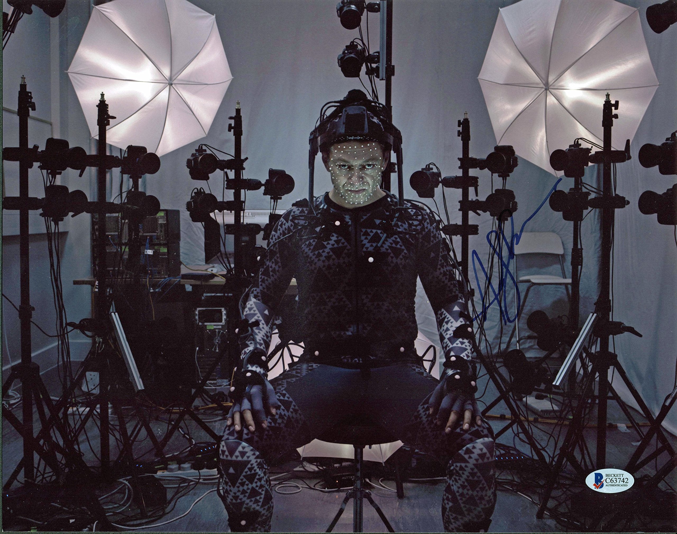 Andy Serkis Star Wars The Last Jedi Authentic Signed 11x14 Photo BAS #C63742