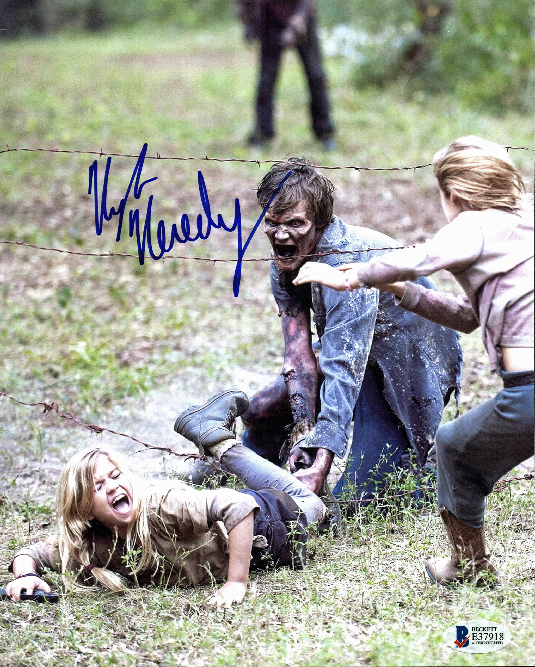 Kyla Kenedy The Walking Dead Authentic Signed 8x10 Photo Autographed BAS #E37918