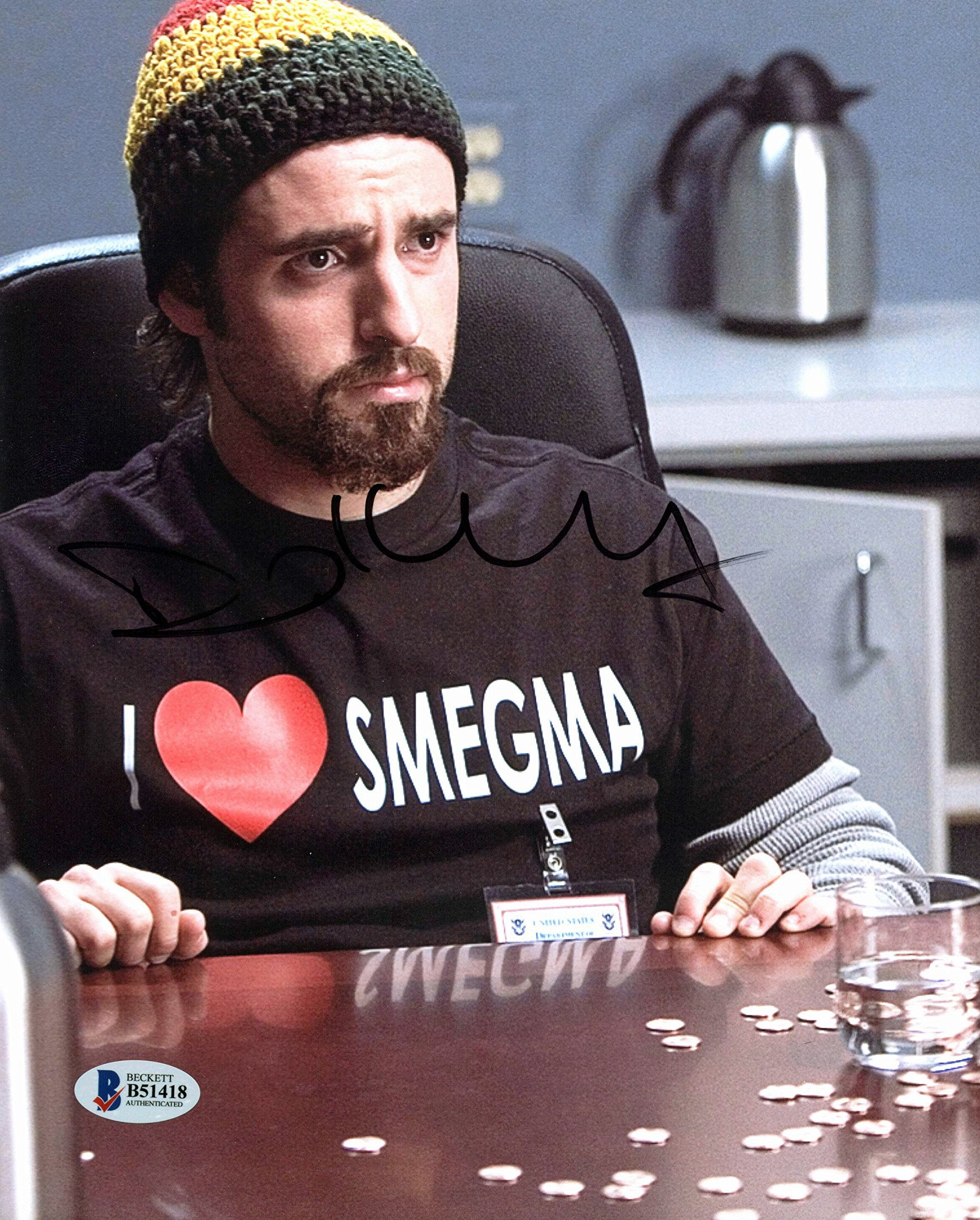 David Krumholtz Harold & Kumor Authentic Signed 8X10 Photo BAS #B51418