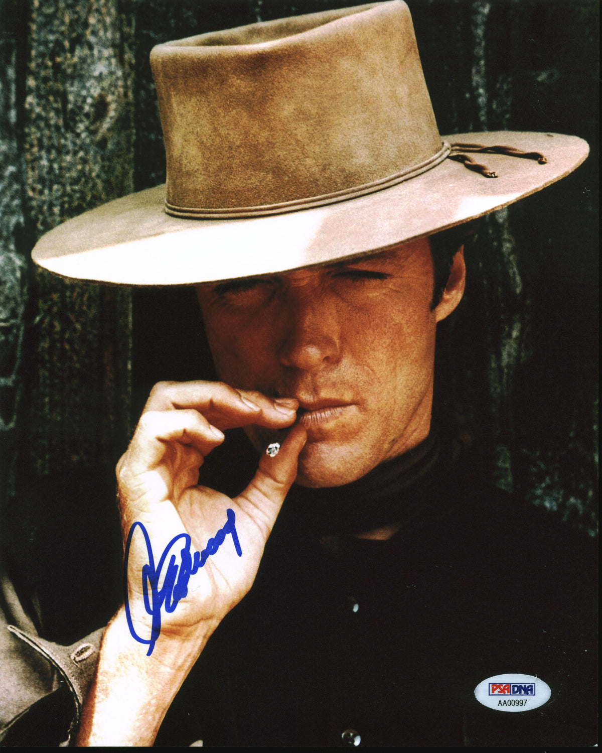 Clint Eastwood Hang 'Em High Authentic Signed 8x10 Photo PSA/DNA #AA00997