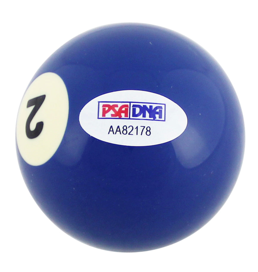Willie Mosconi Authentic Signed Billiards Pool #2 Ball Autographed PSA #AA82178