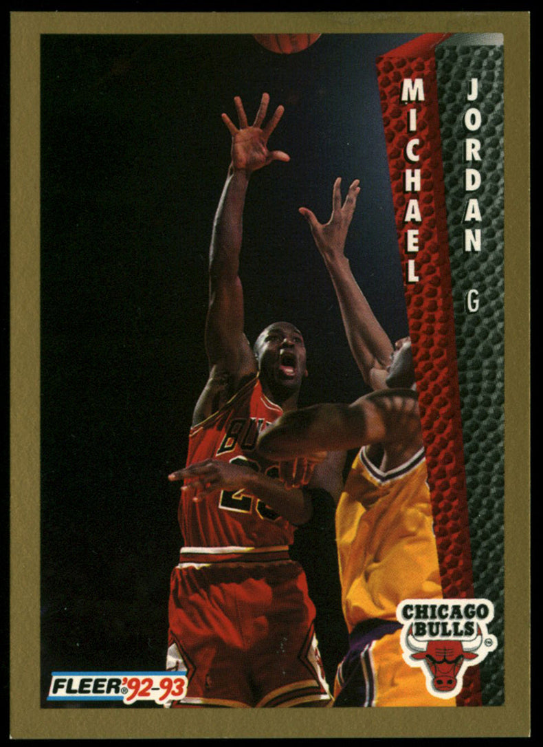 Bulls Michael Jordan "Best Wishes" Signed 1992 Fleer #32 Card JSA #BB30905