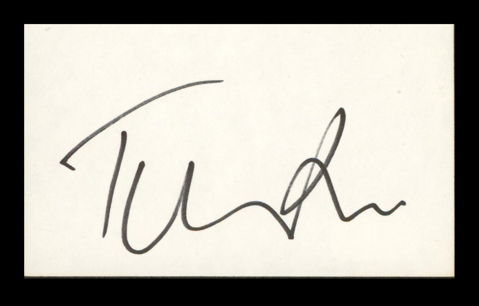 Tim Rice Jesus Christ Superstar Authentic Signed 3x5 Index Card BAS #BP00902
