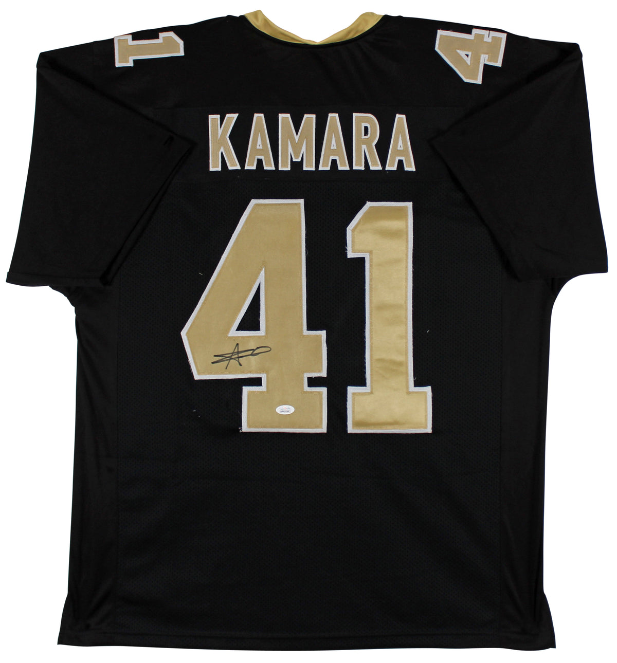 Alvin Kamara Authentic Signed Black Pro Style Jersey Autographed BAS Witnessed