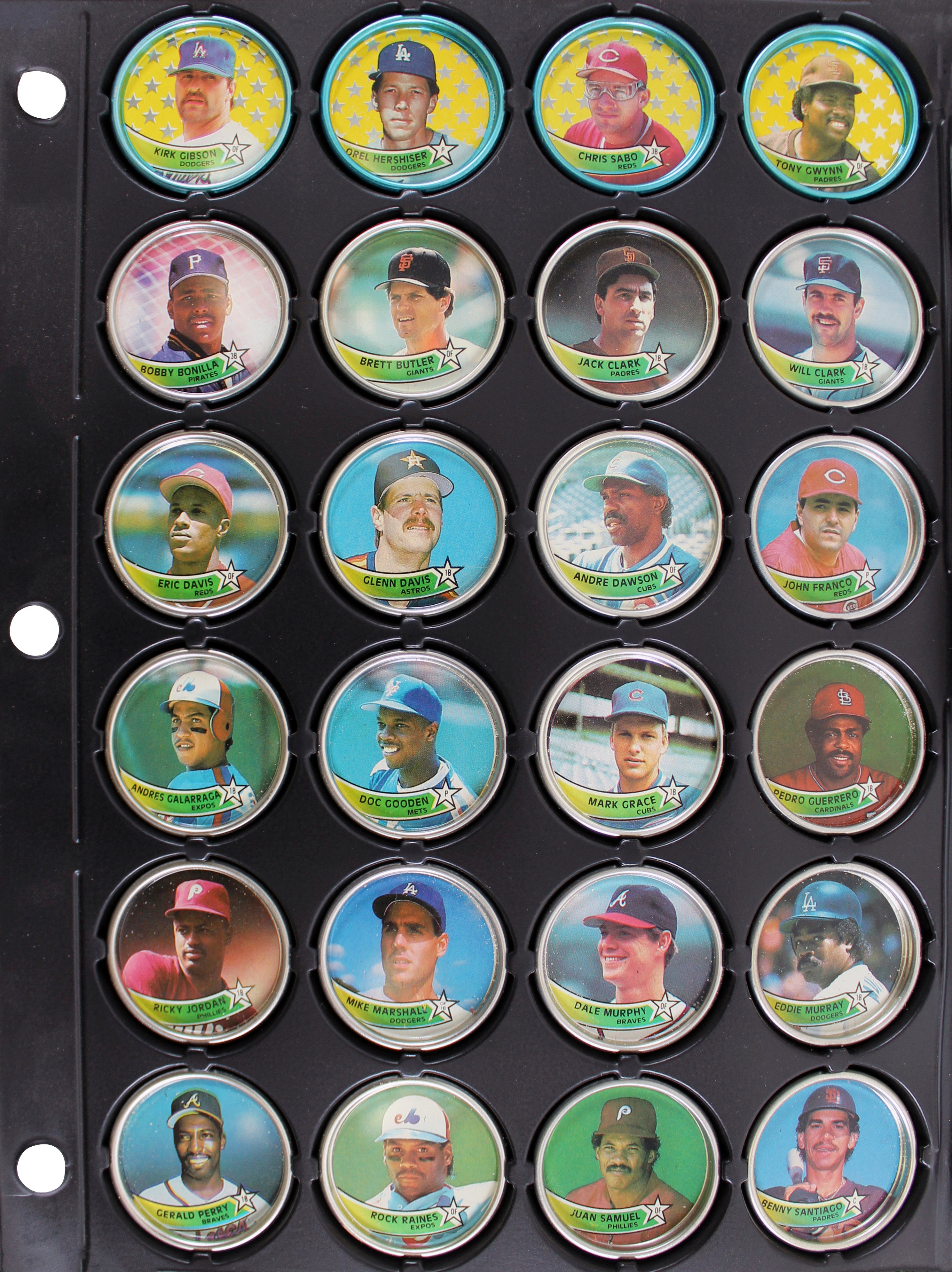 1989 Topps Major League Baseball Complete Coin Set