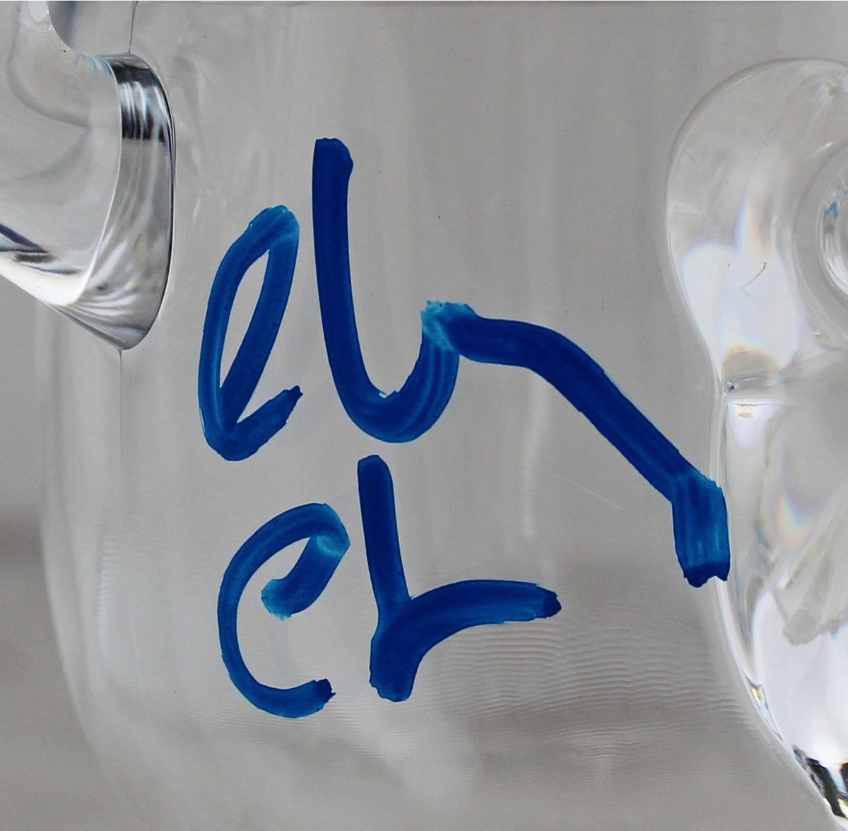 Chevy Chase Christmas Vacation Signed Acrylic Moose Mug BAS Witnessed #WM69494