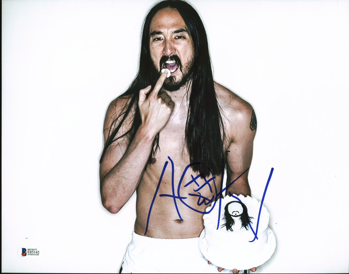 Steve Aoki DJ & Producer Authentic Signed 11x14 Photo Autographed BAS #E85142